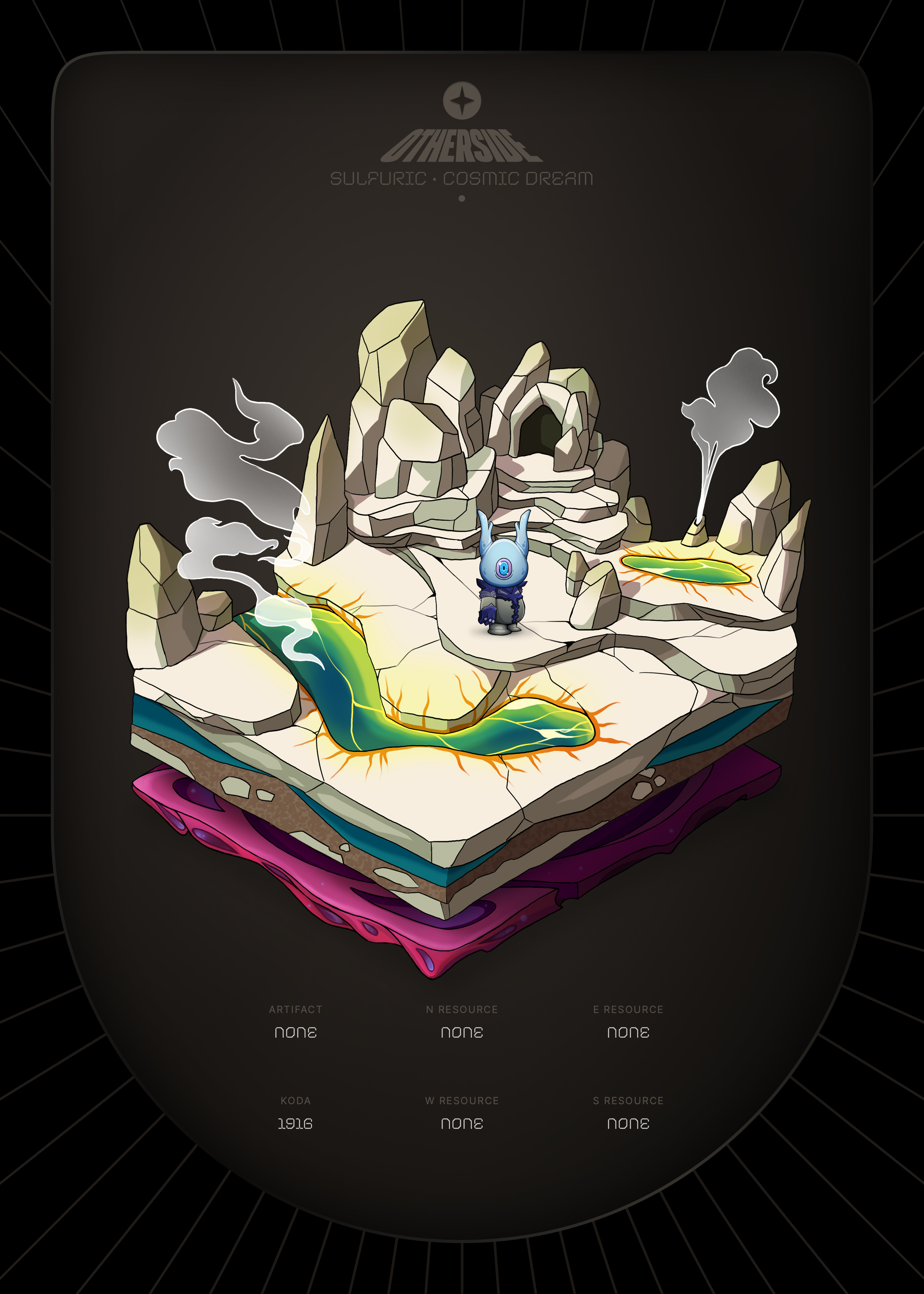 Otherdeed #95028 — Sulfuric