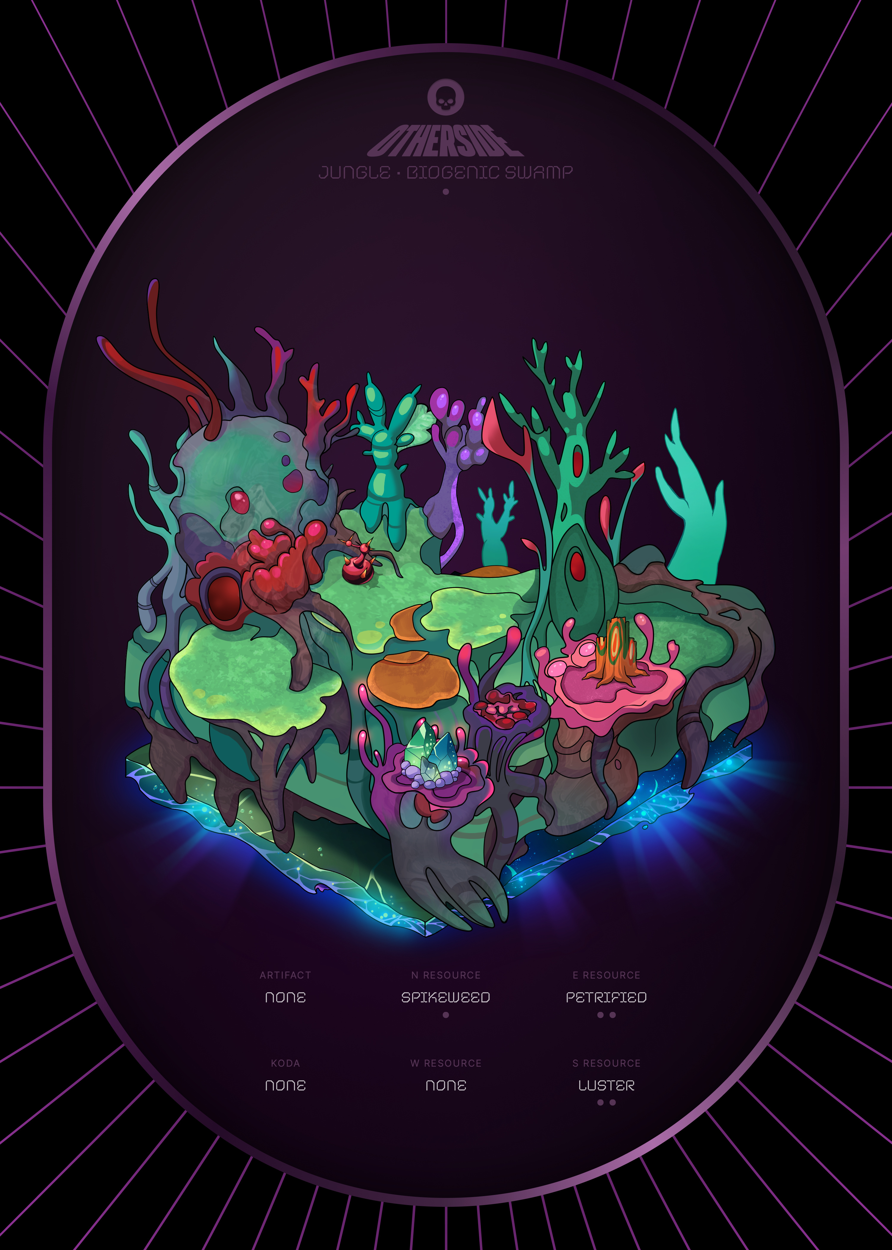 Otherdeed #9746 — Jungle