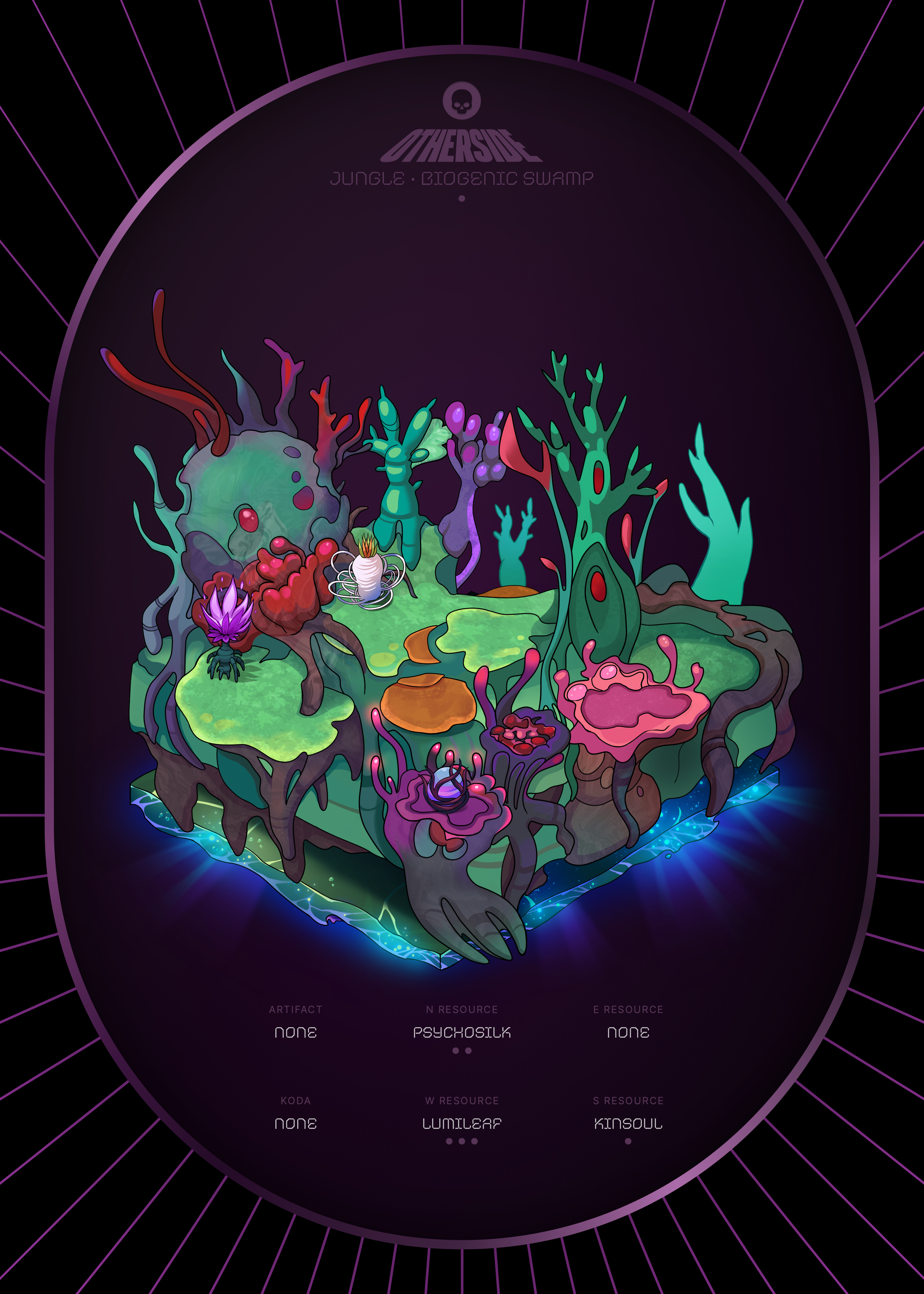 Otherdeed #8267 — Jungle