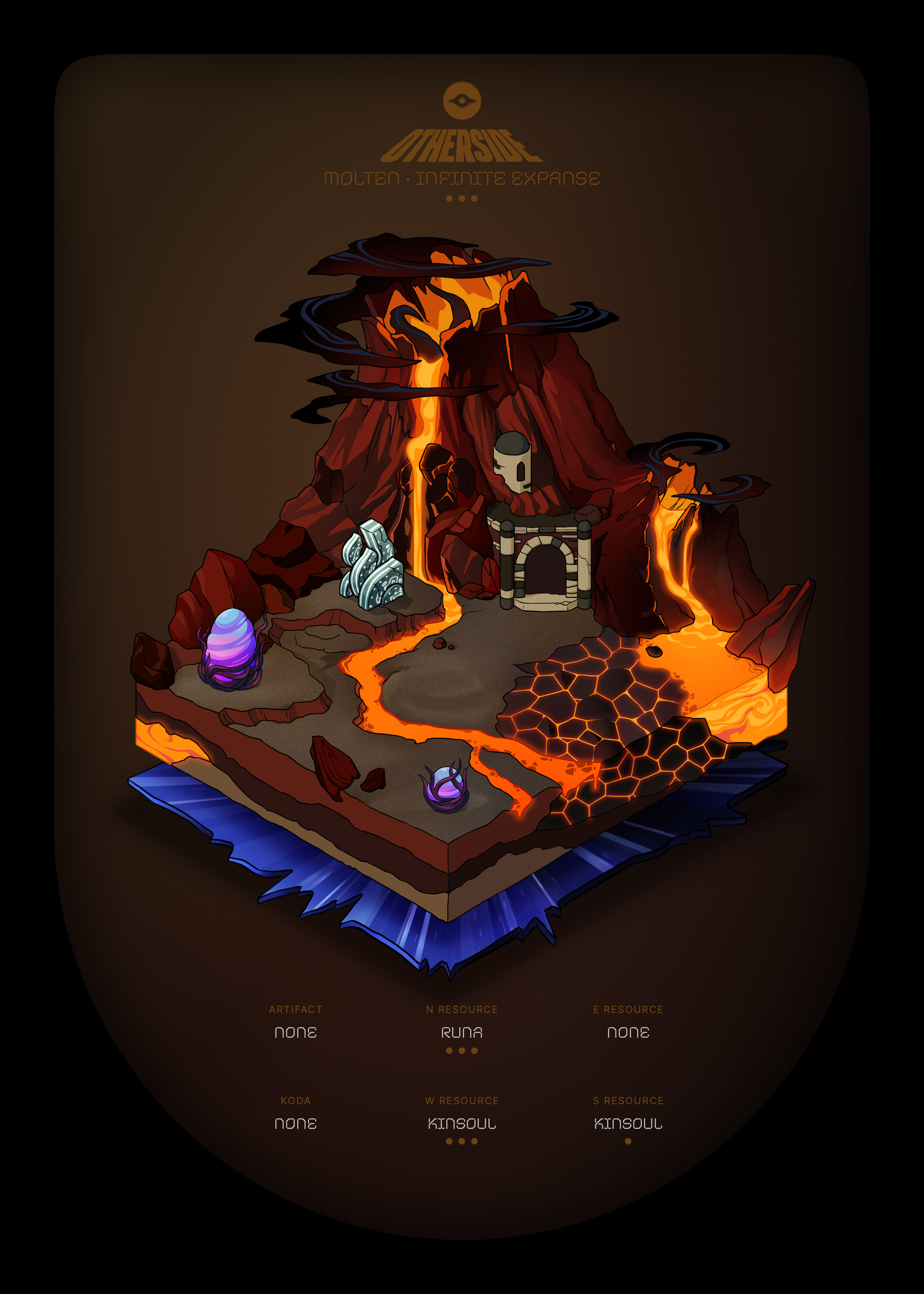 Otherdeed #41574 — Molten