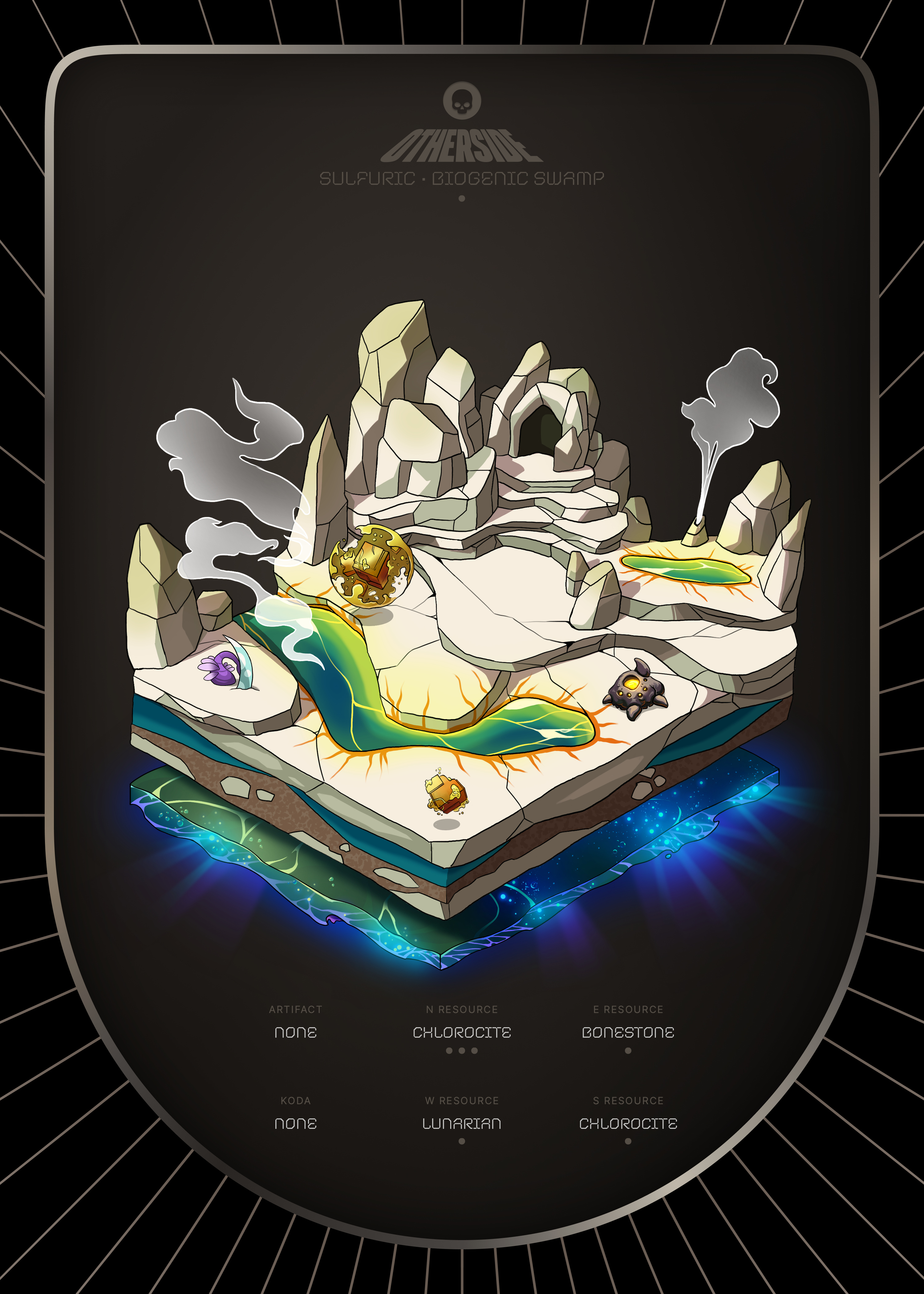 Otherdeed #2043 — Sulfuric