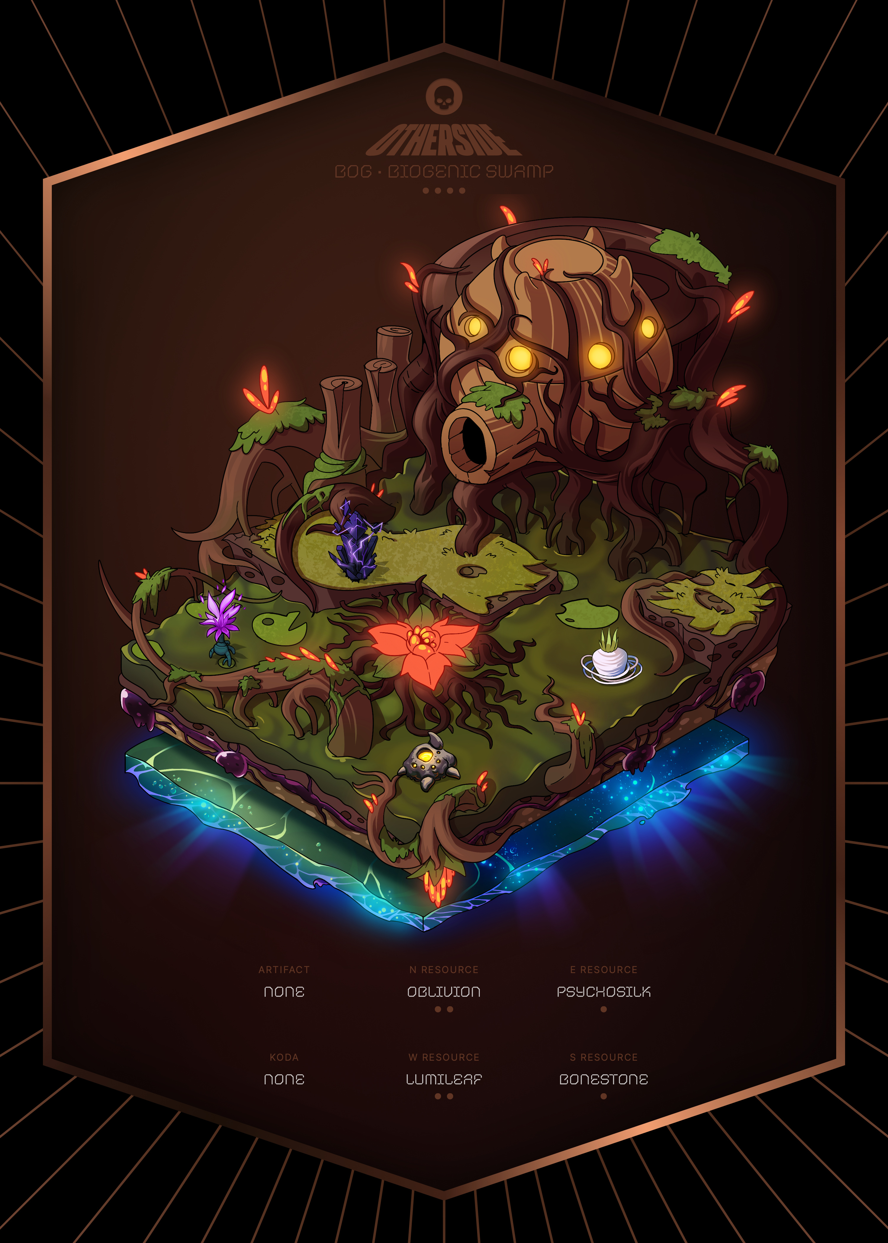 Otherdeed #7024 — Bog