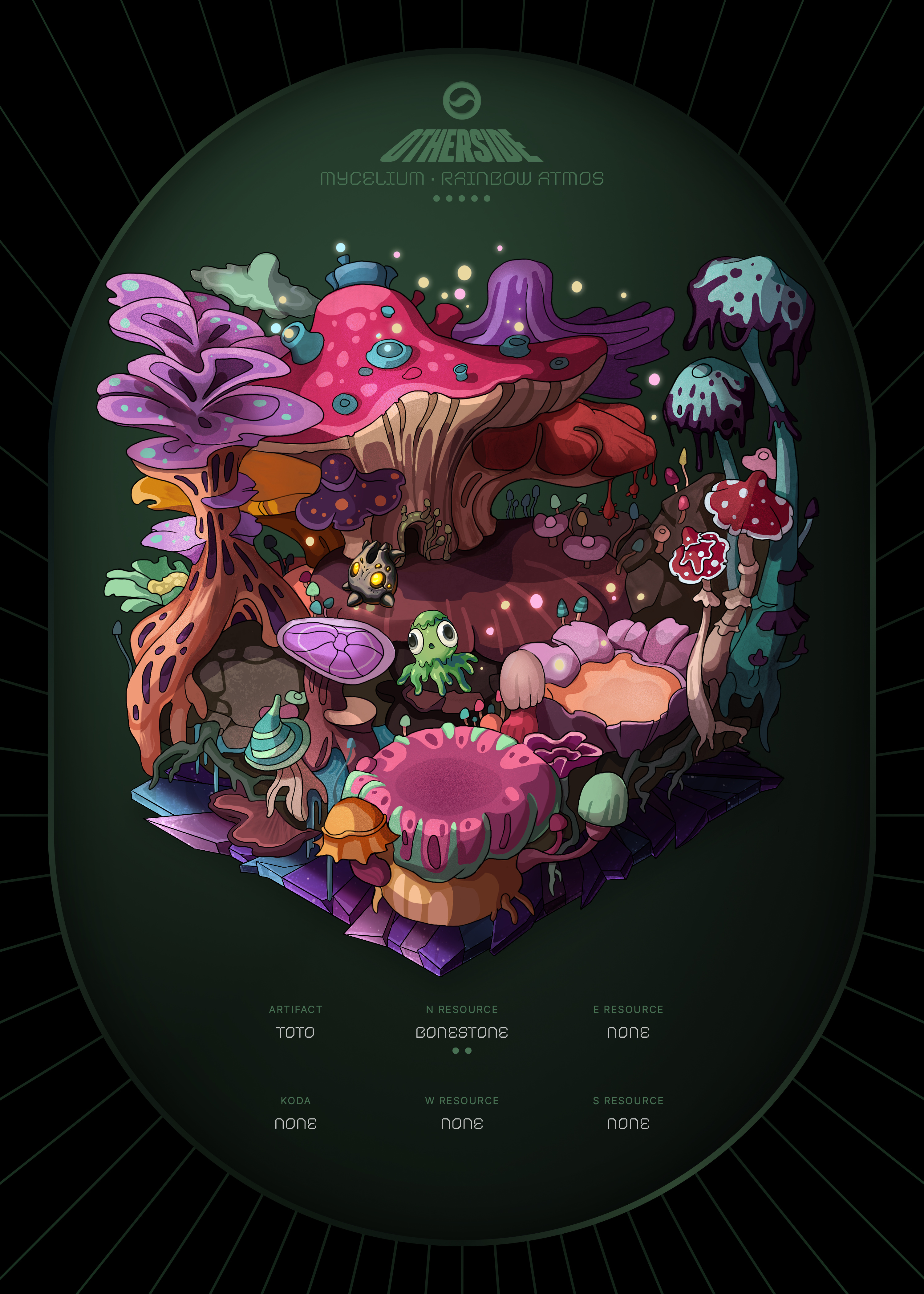 Otherdeed #75833 — Mycelium