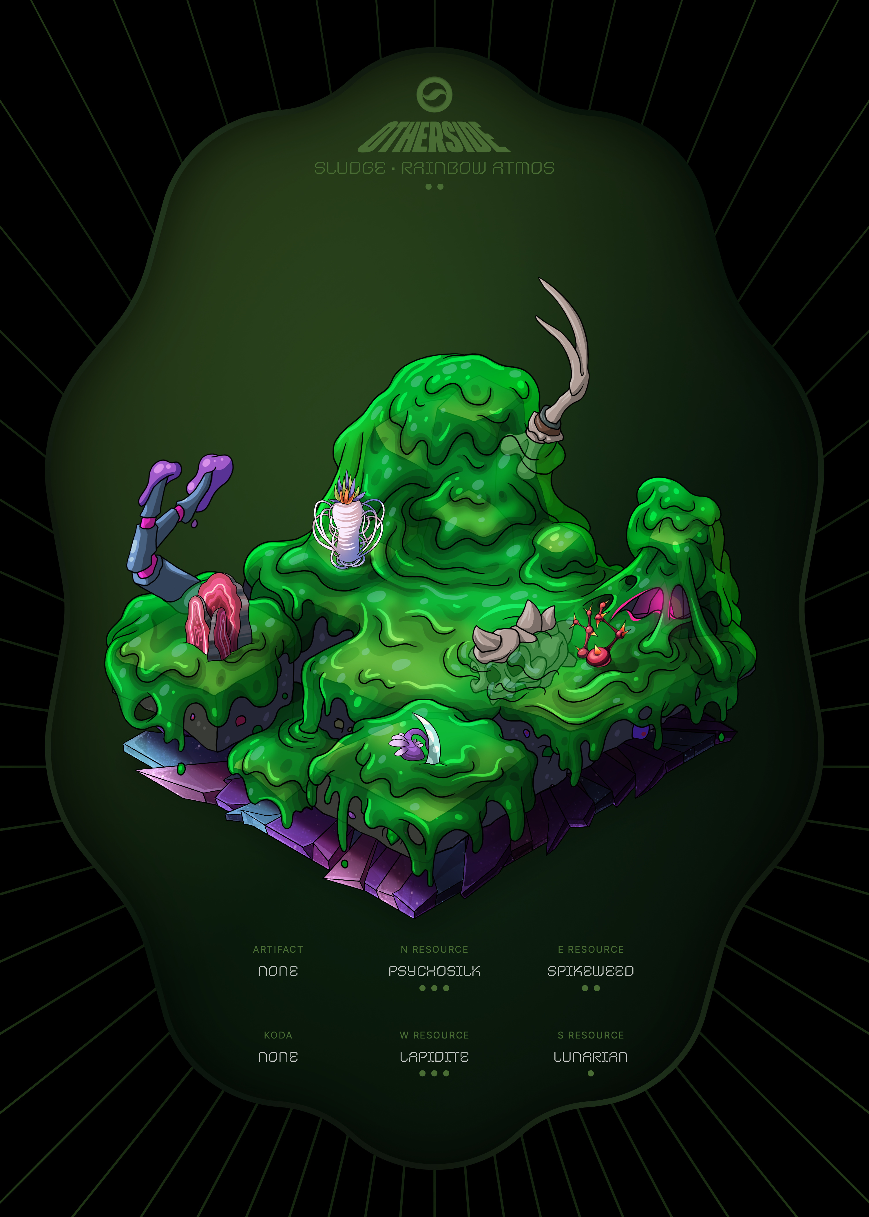 Otherdeed #71619 — Sludge