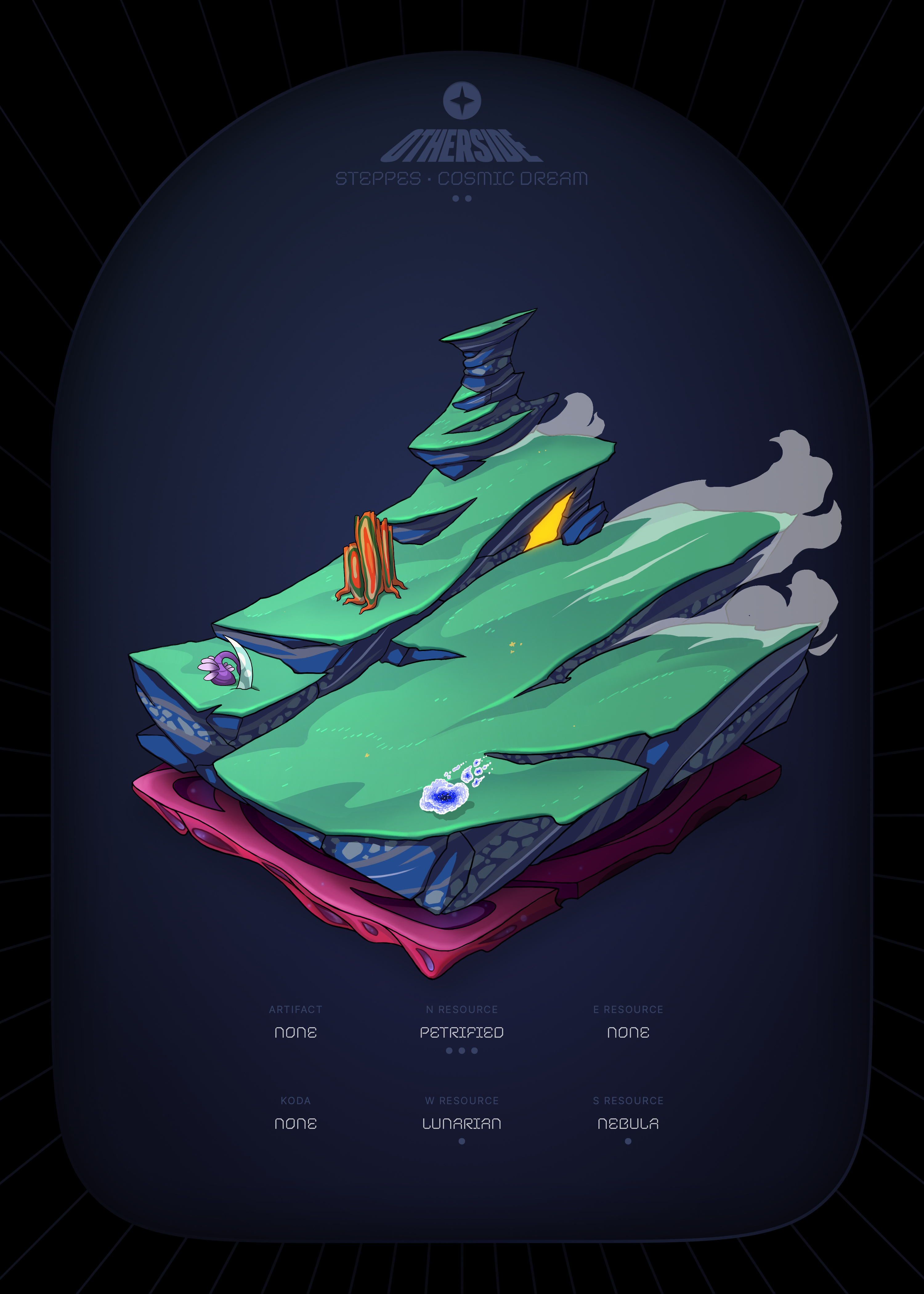 Otherdeed #30354 — Steppes
