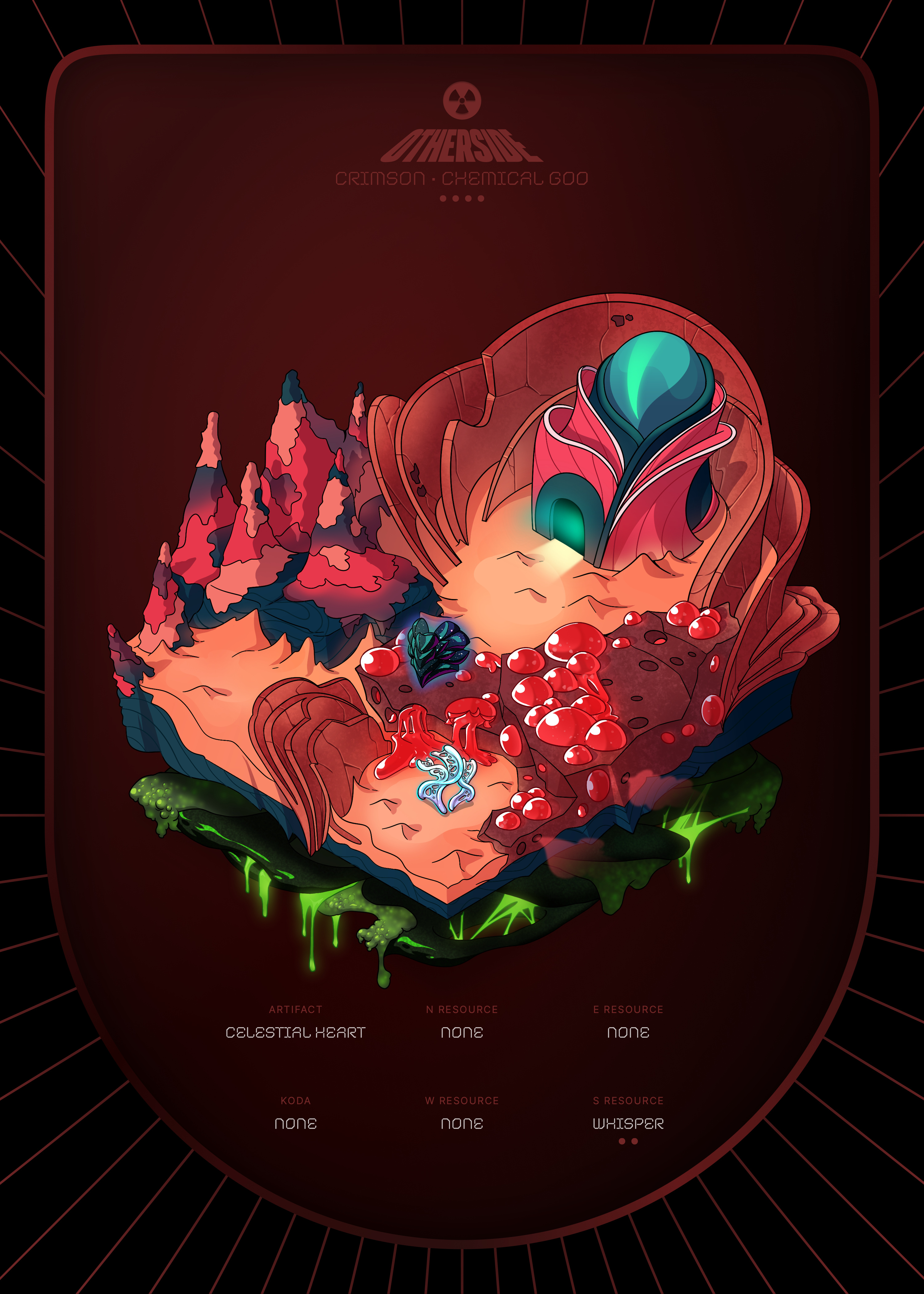 Otherdeed #24792 — Crimson