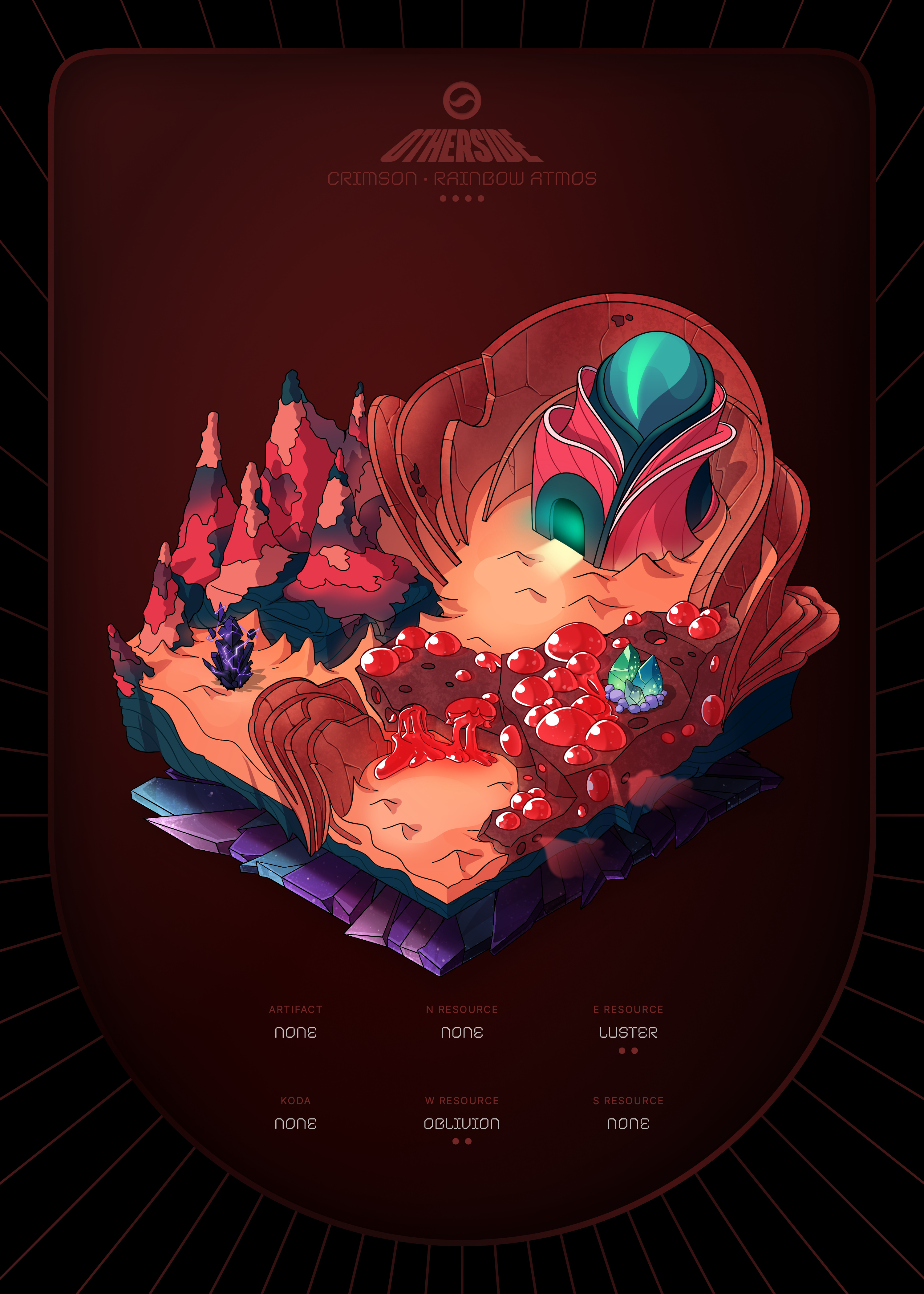 Otherdeed #78656 — Crimson