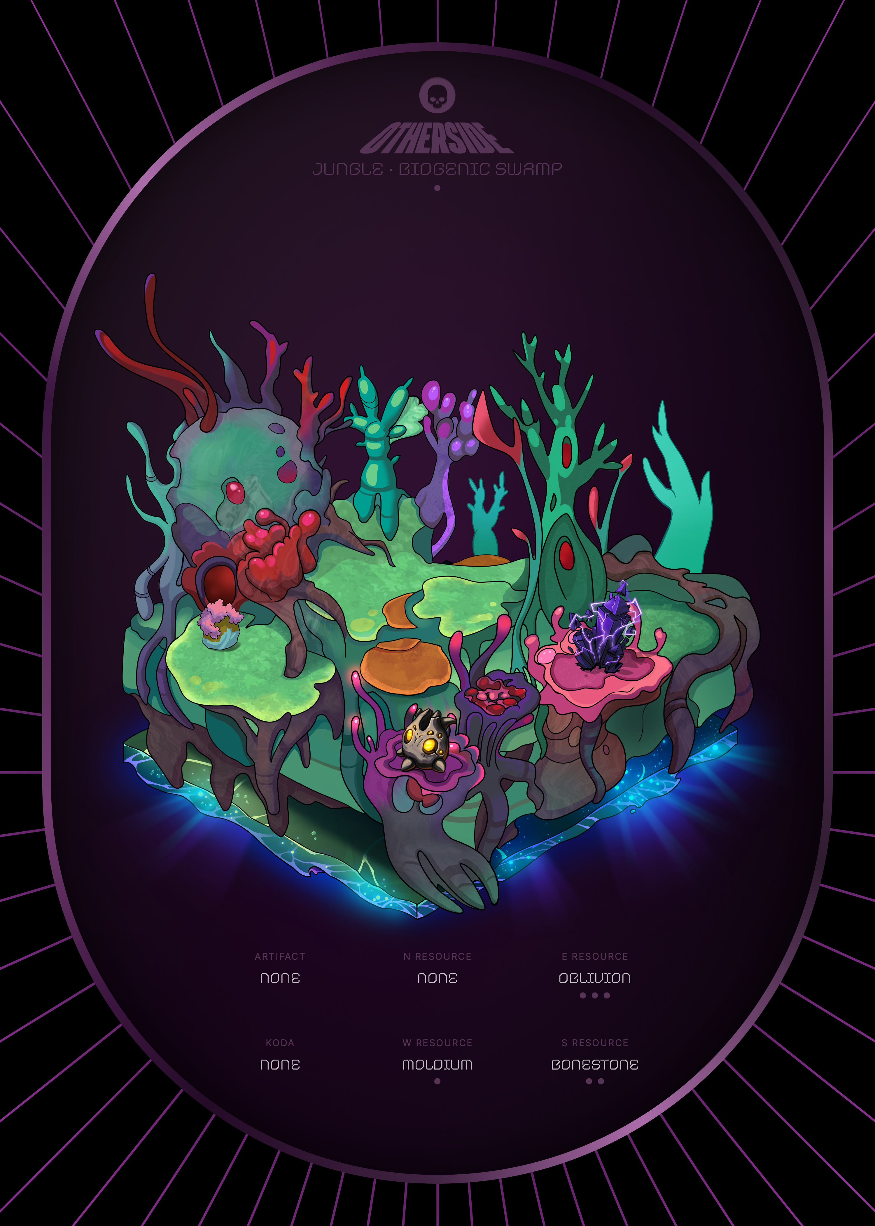 Otherdeed #864 — Jungle