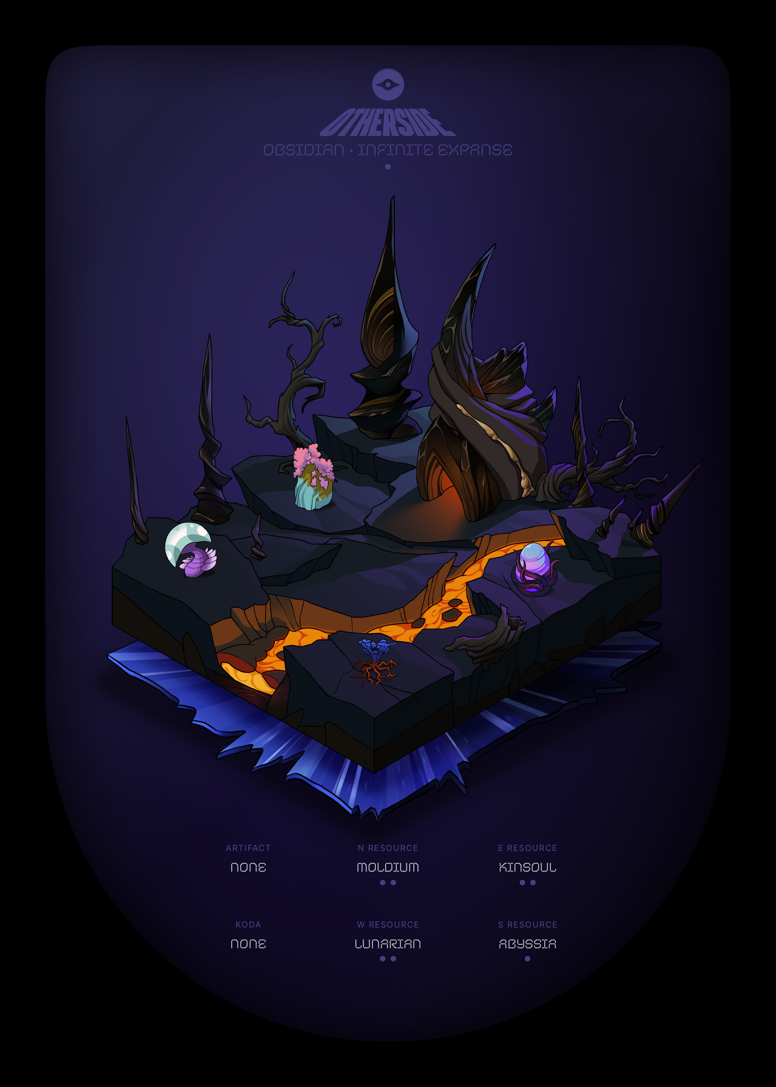 Otherdeed #45317 — Obsidian