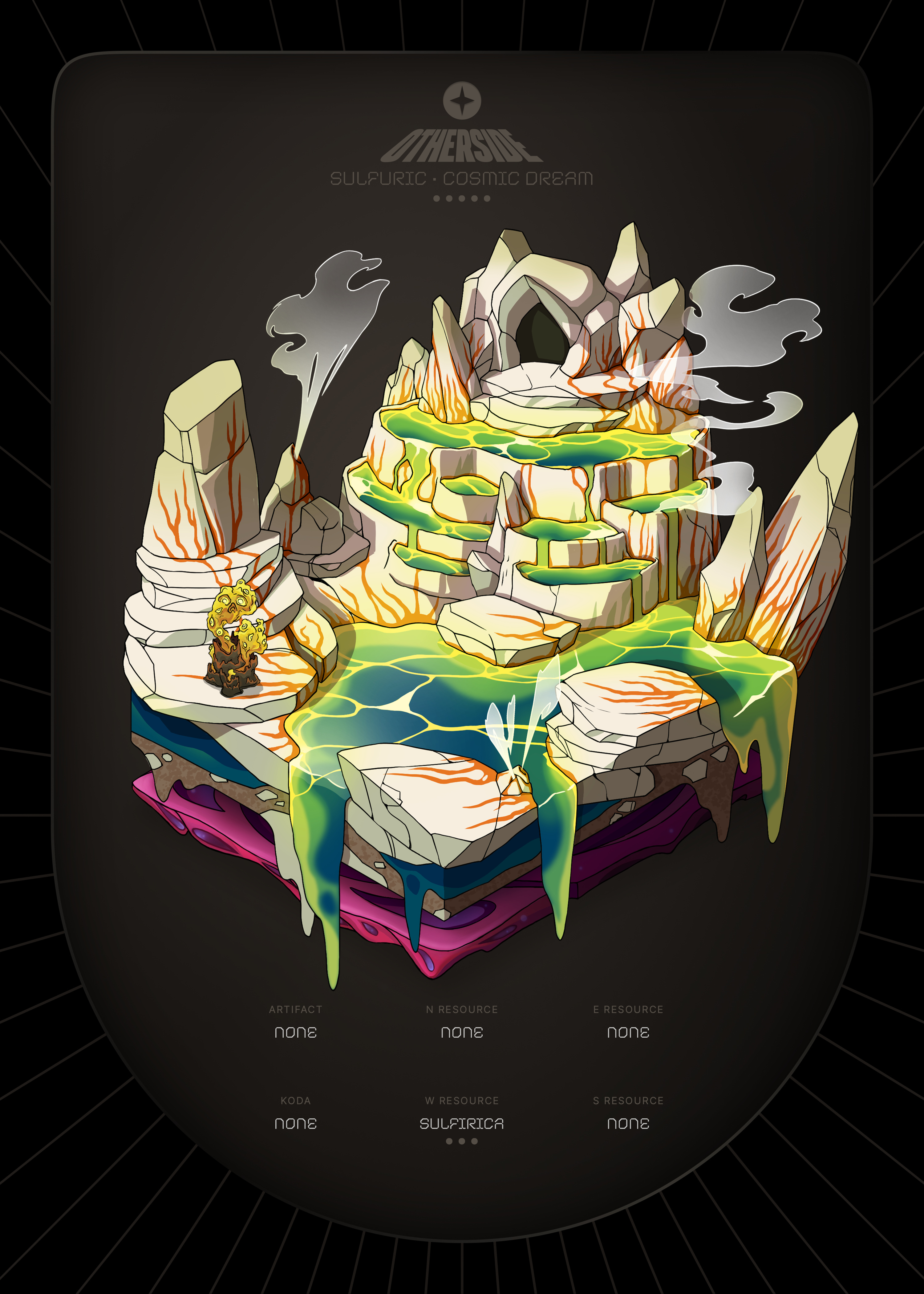 Otherdeed #31280 — Sulfuric