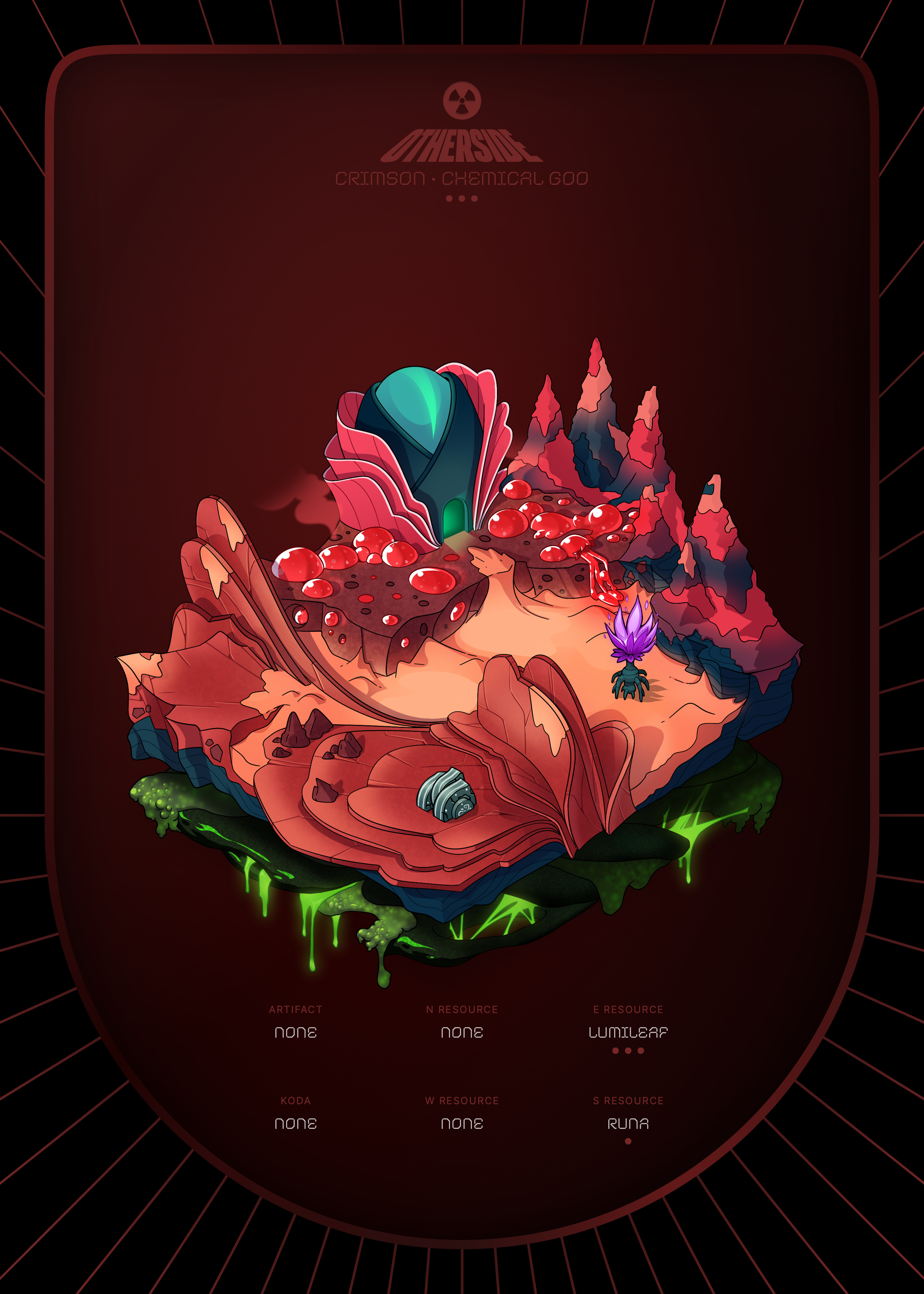 Otherdeed #26559 — Crimson