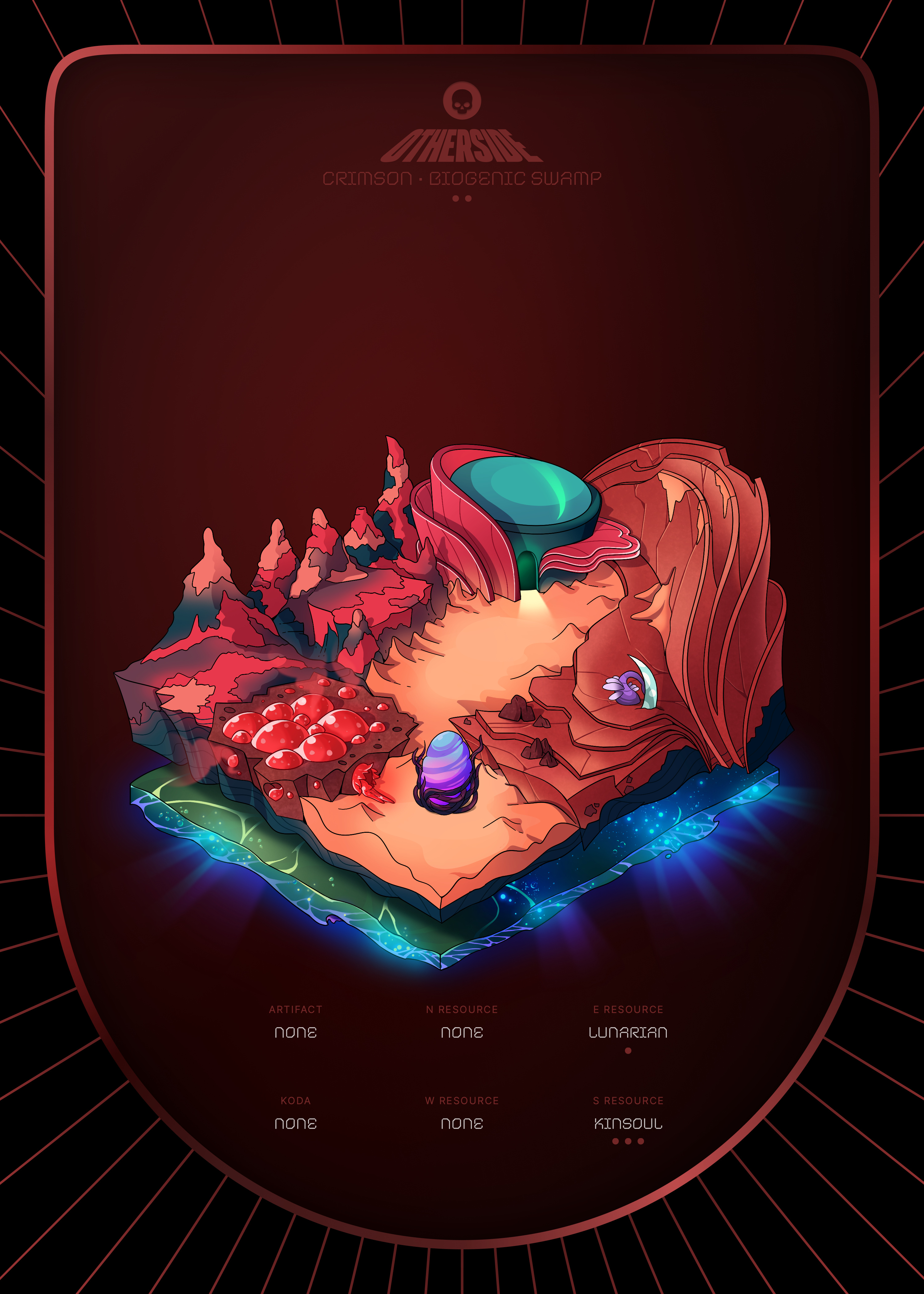 Otherdeed #6562 — Crimson