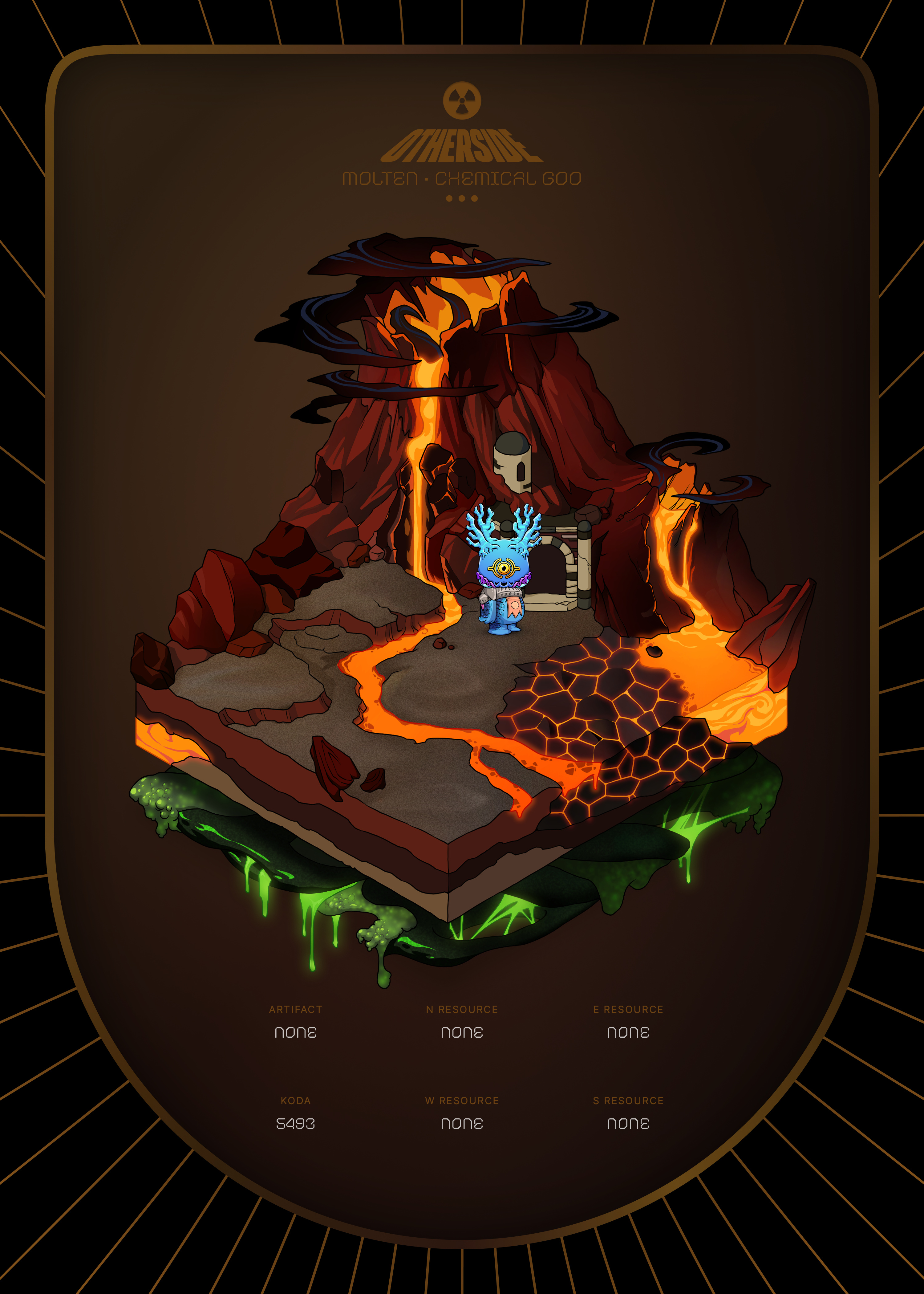 Otherdeed #13116 — Molten