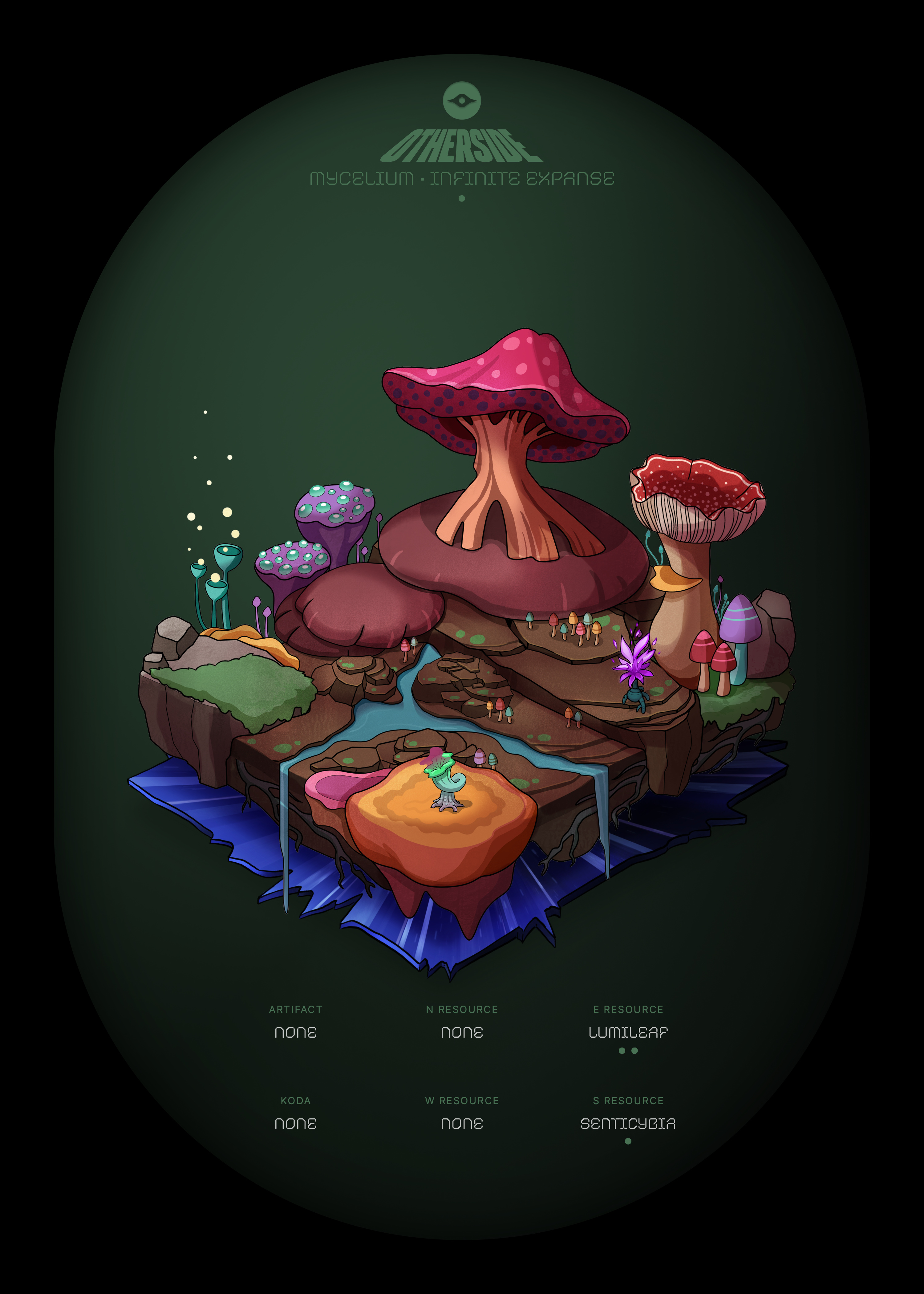 Otherdeed #43781 — Mycelium