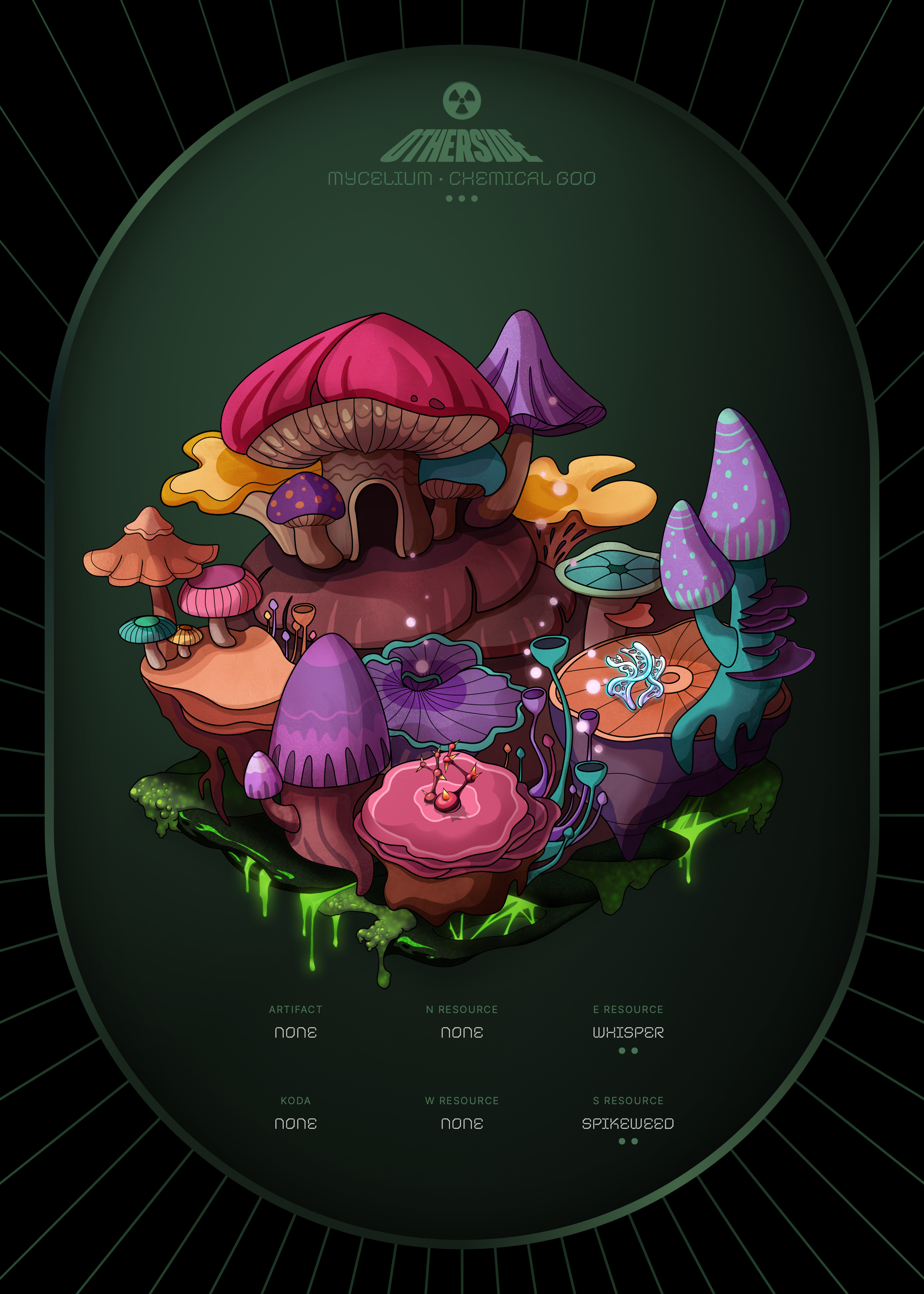 Otherdeed #28073 — Mycelium
