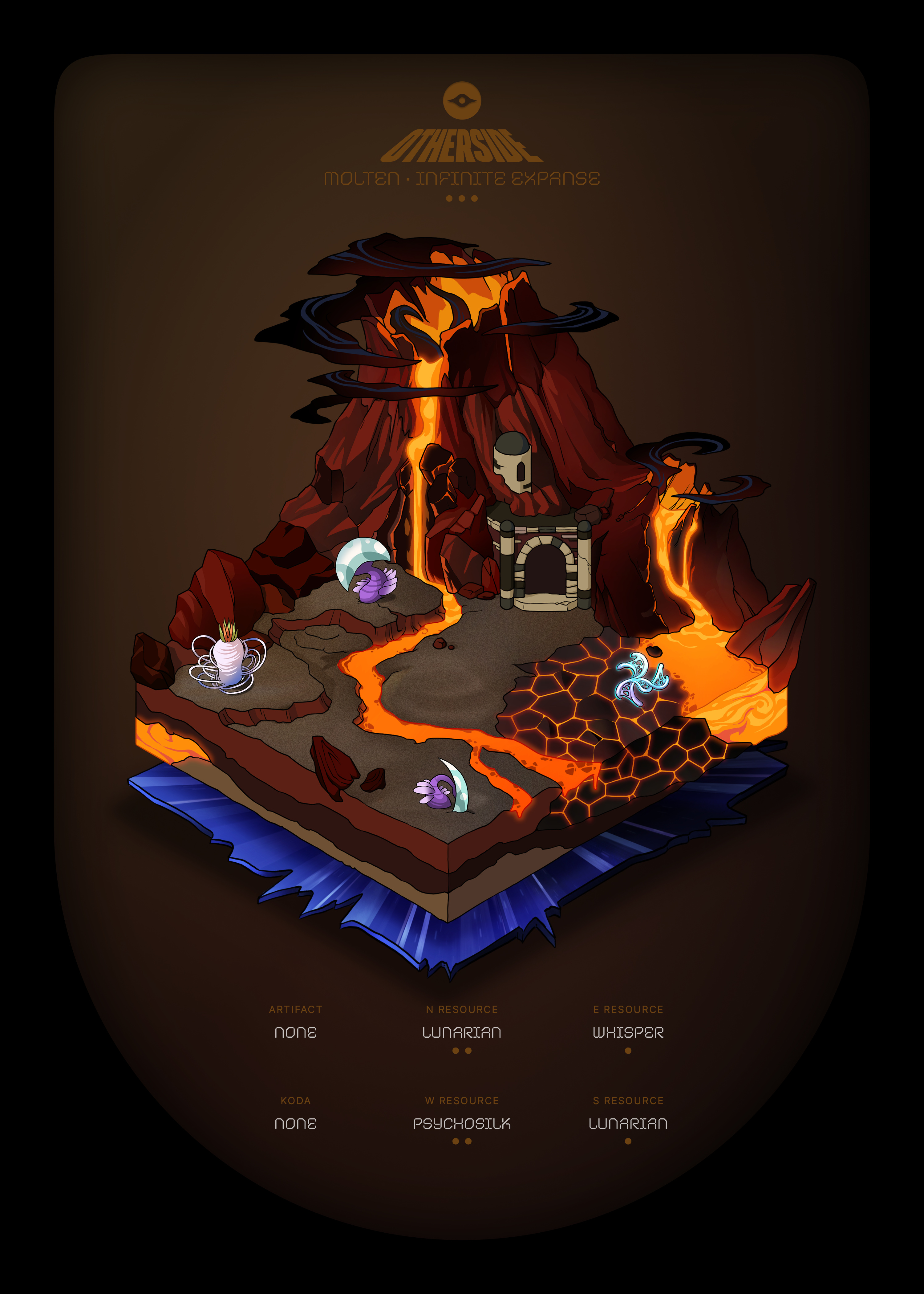 Otherdeed #43175 — Molten
