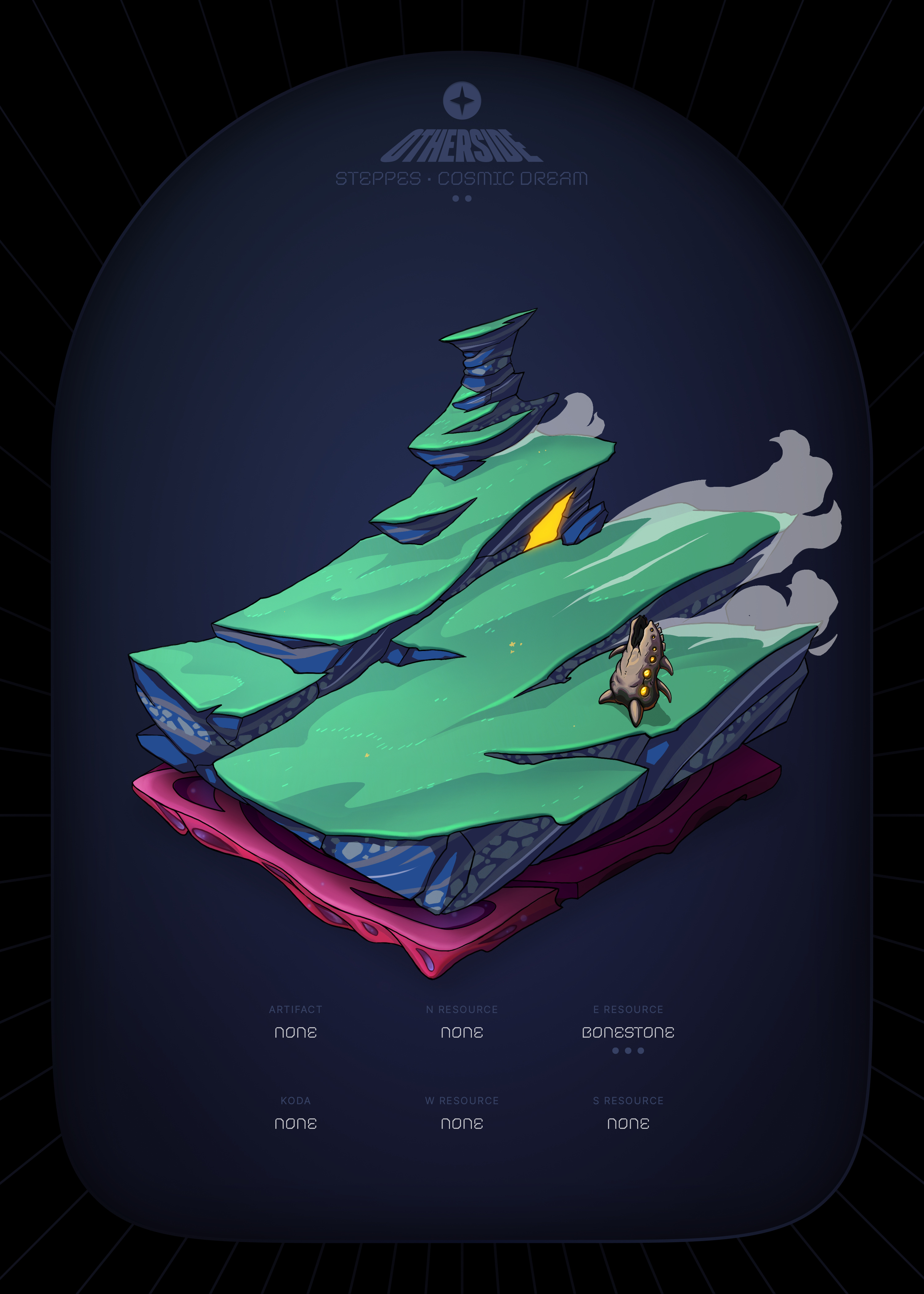 Otherdeed #91434 — Steppes