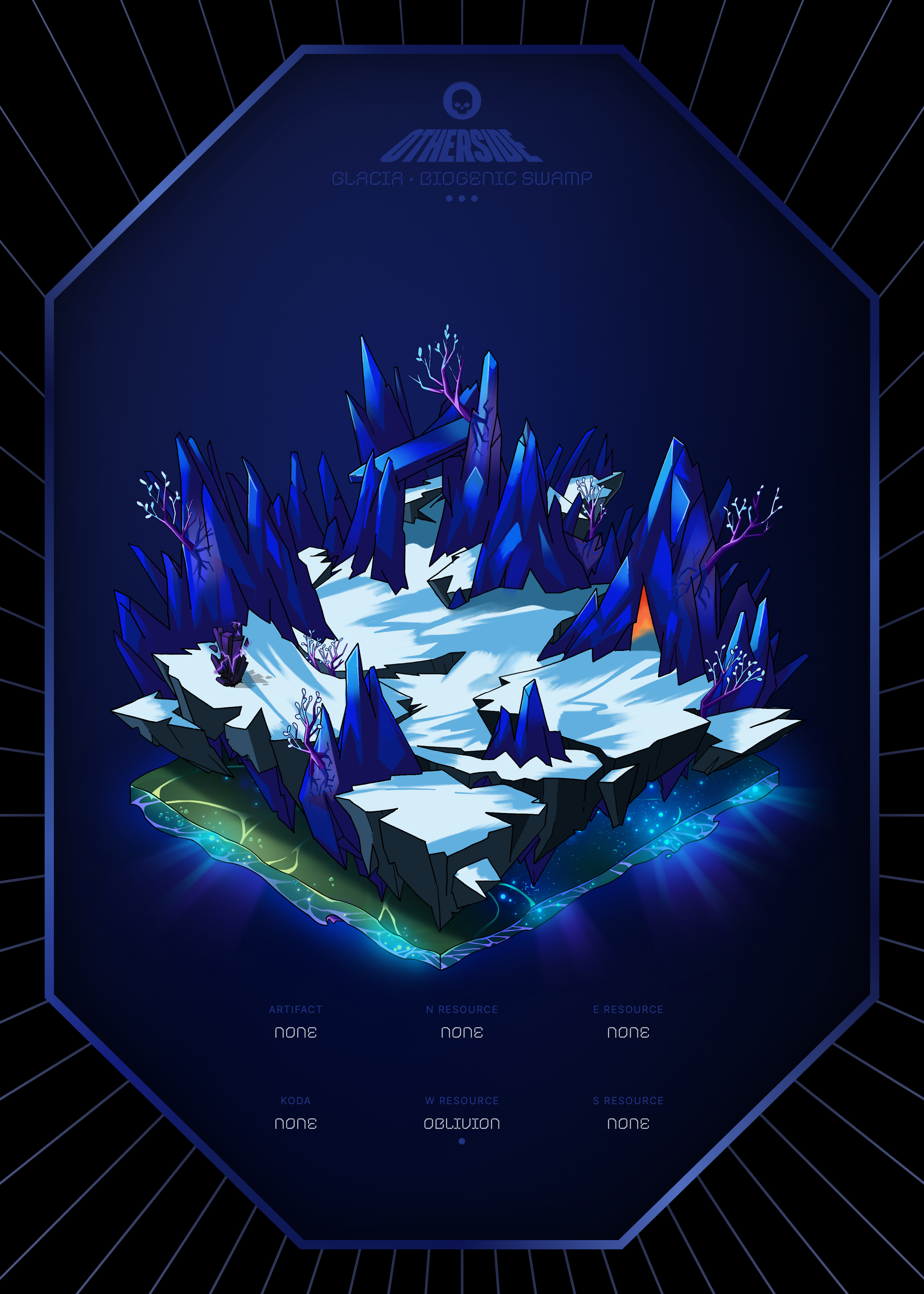 Otherdeed #5590 — Glacia