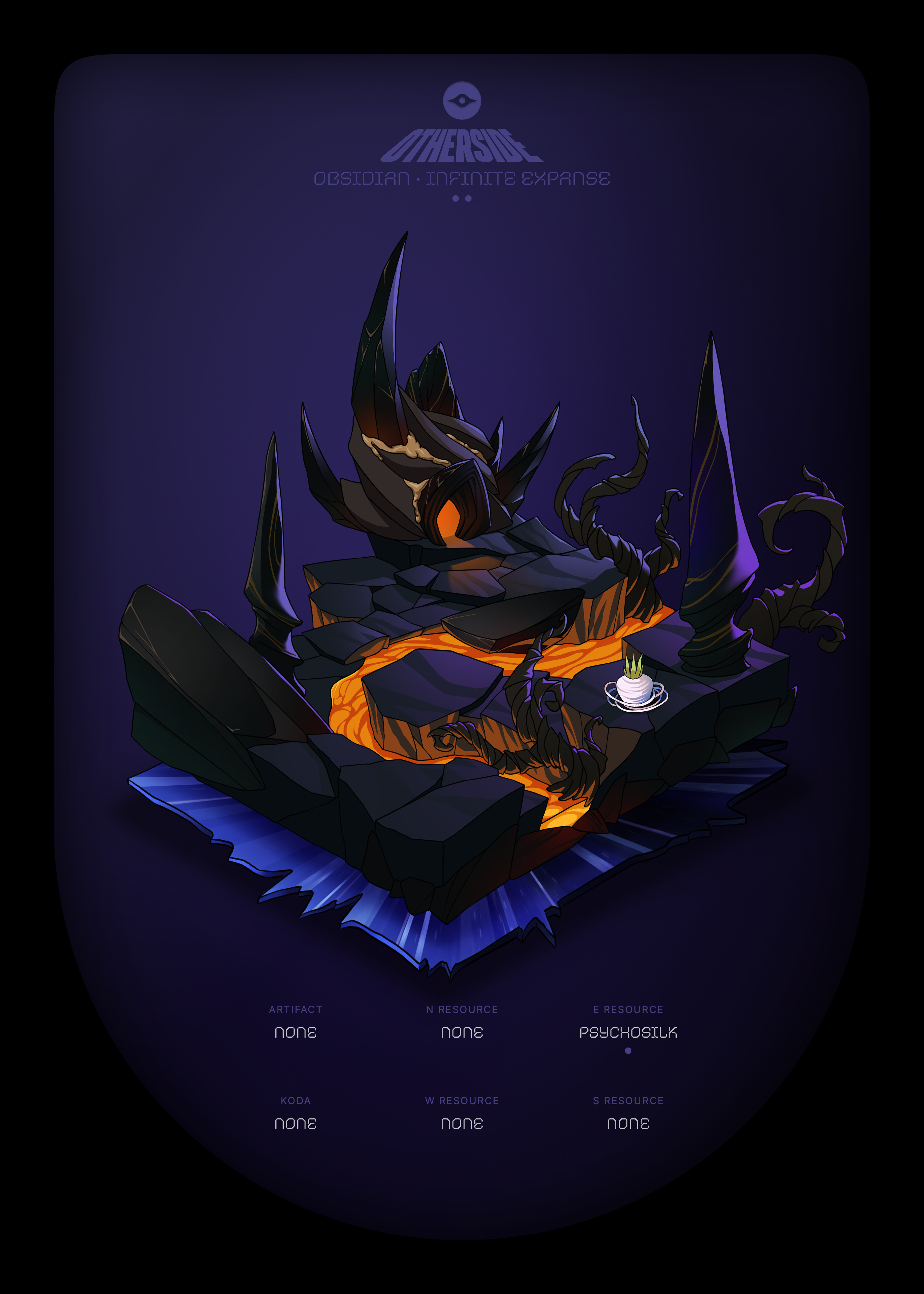 Otherdeed #53736 — Obsidian