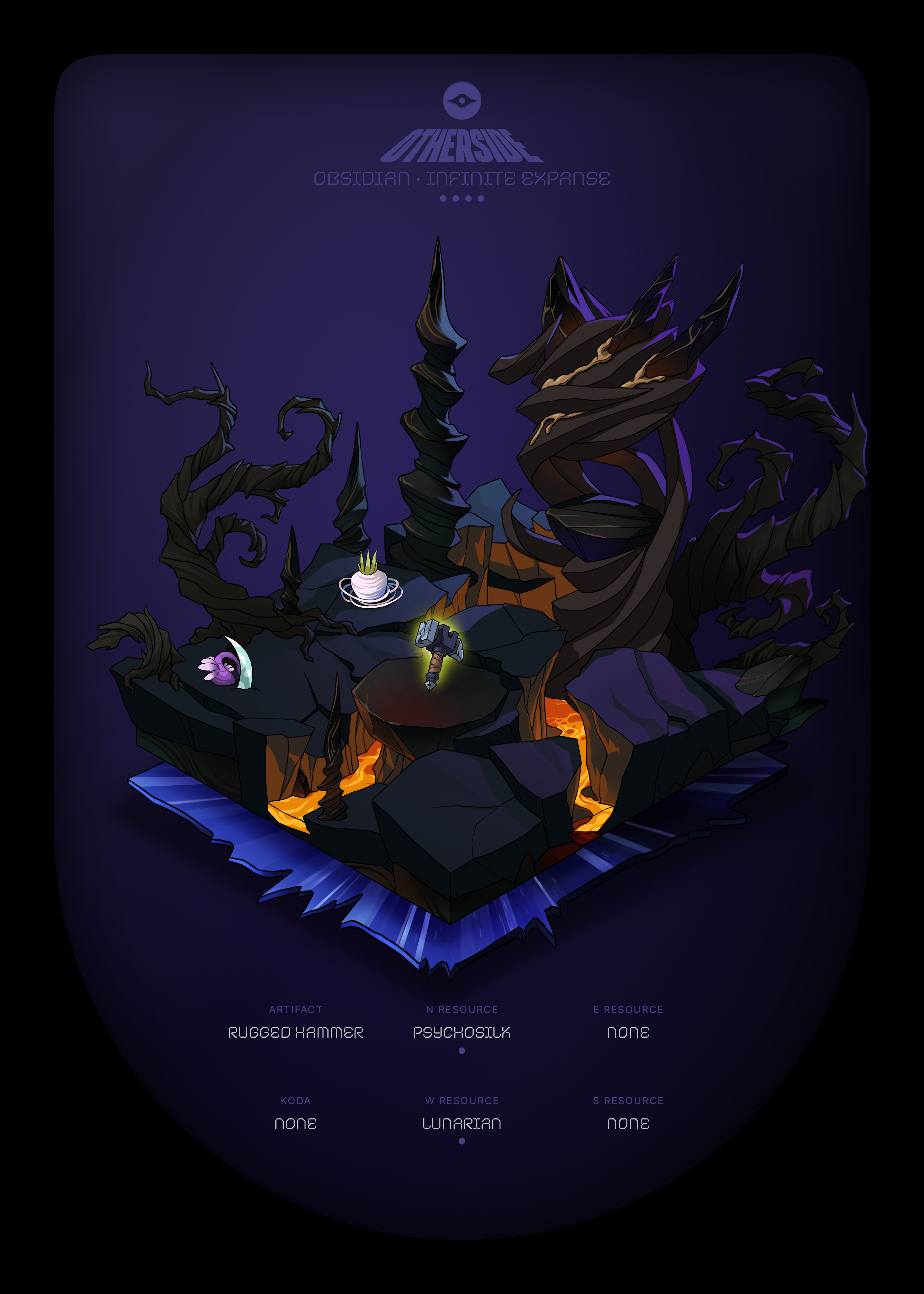 Otherdeed #51661 — Obsidian