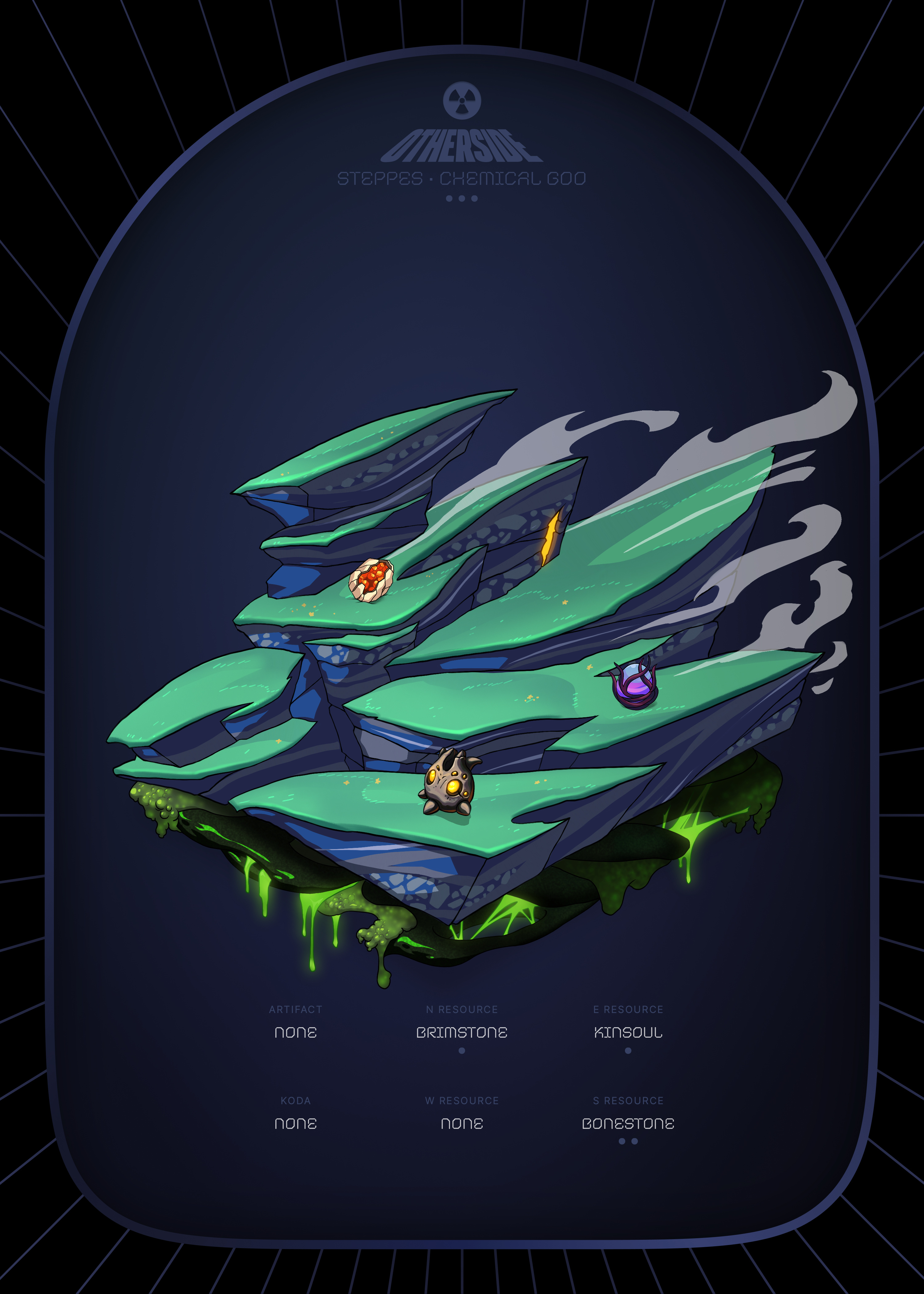 Otherdeed #25615 — Steppes