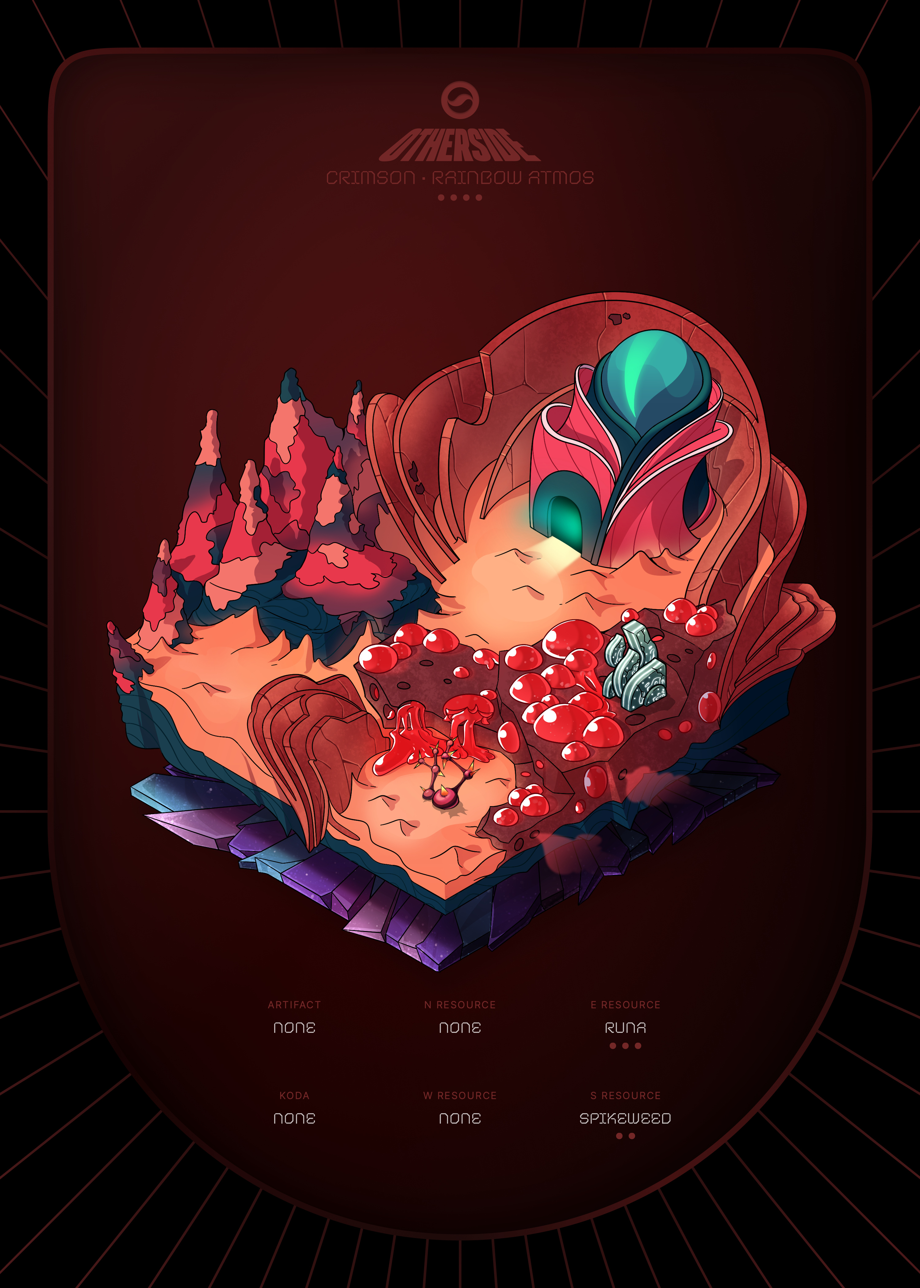 Otherdeed #84803 — Crimson