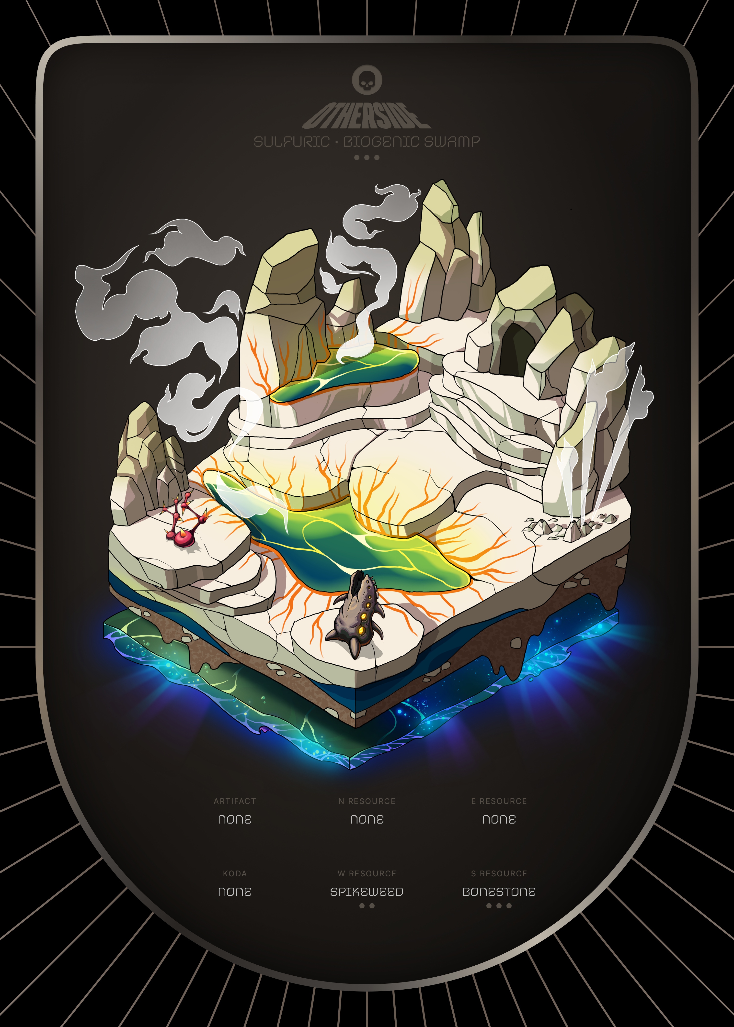 Otherdeed #7425 — Sulfuric
