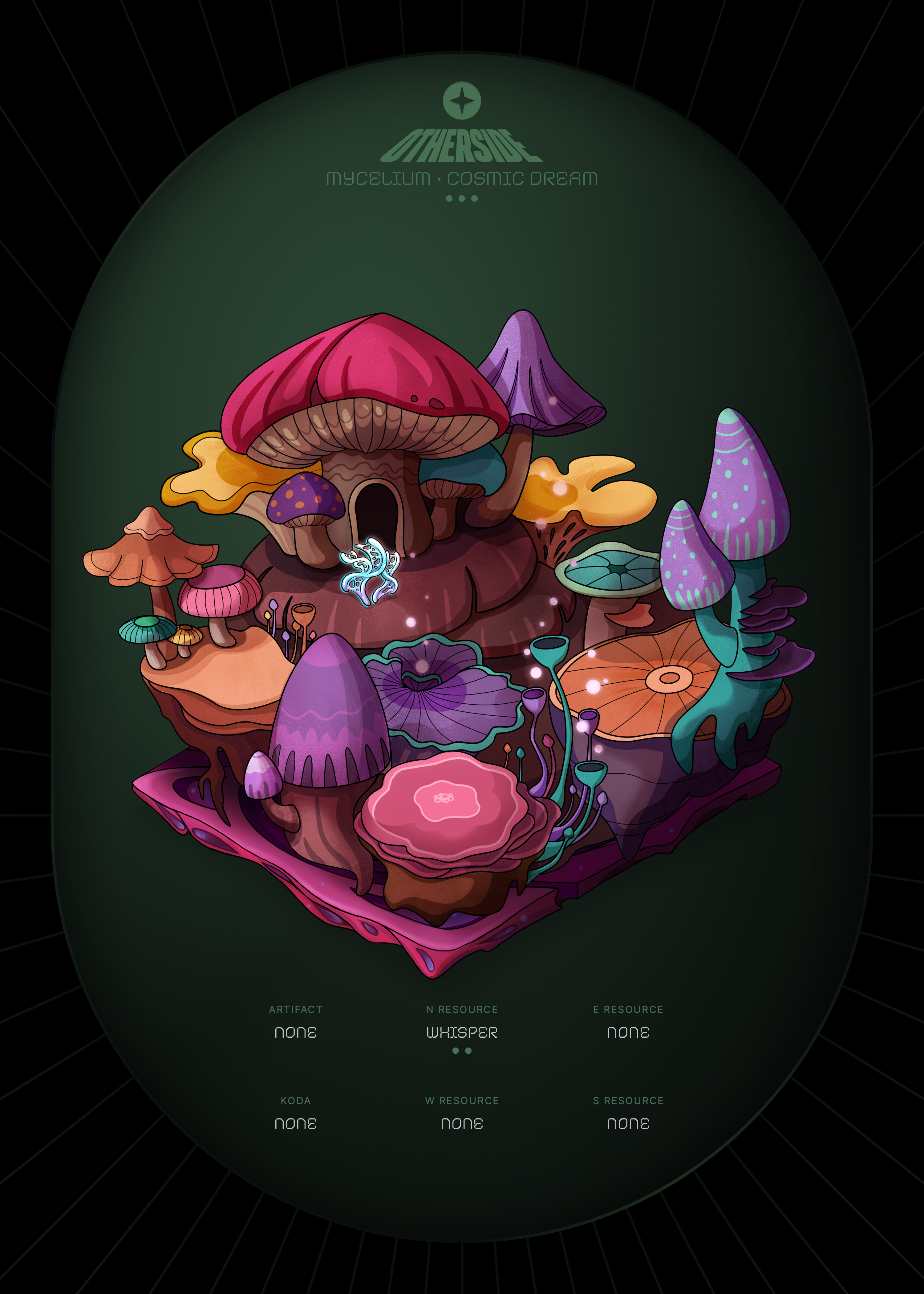 Otherdeed #97889 — Mycelium