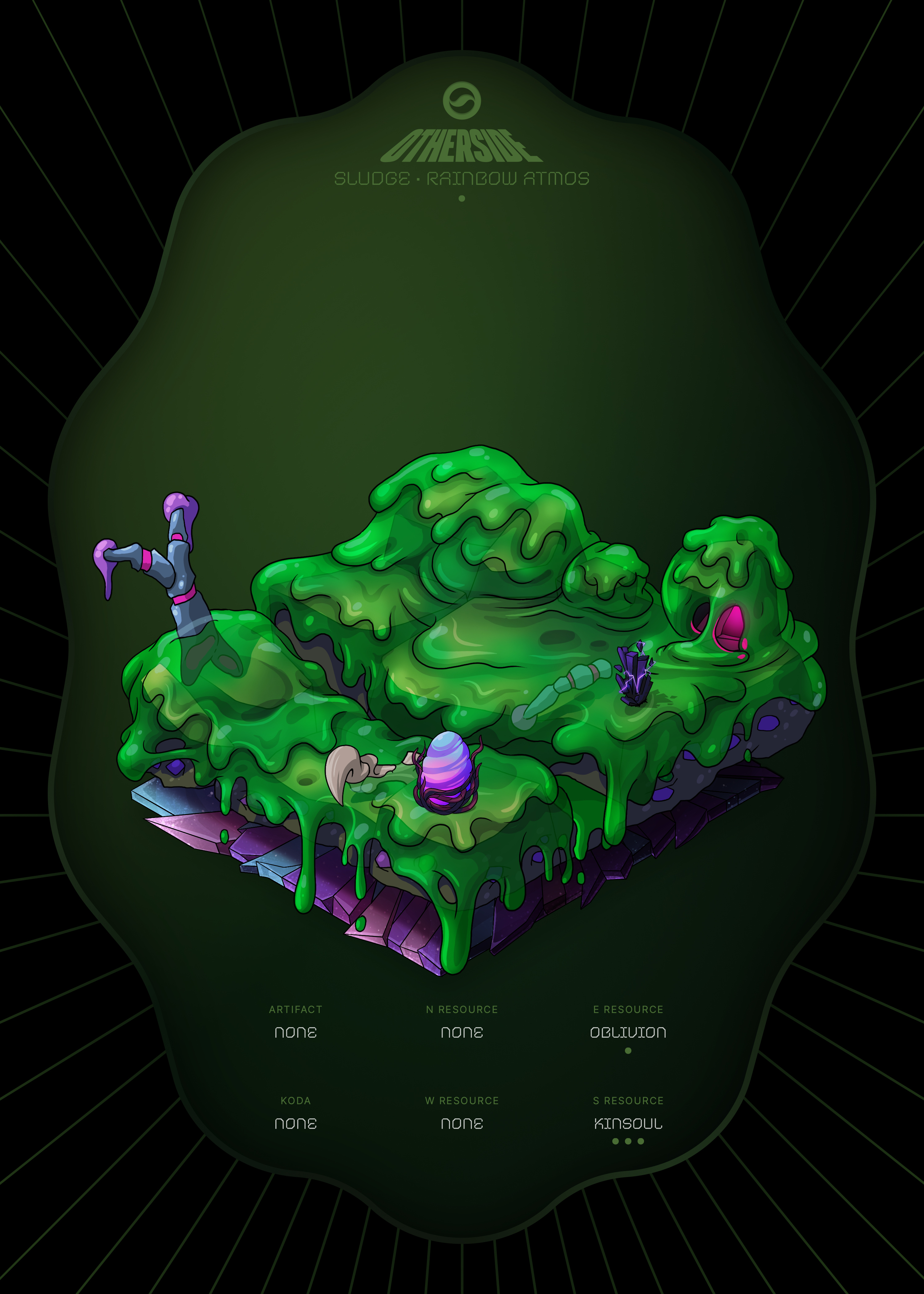 Otherdeed #81172 — Sludge