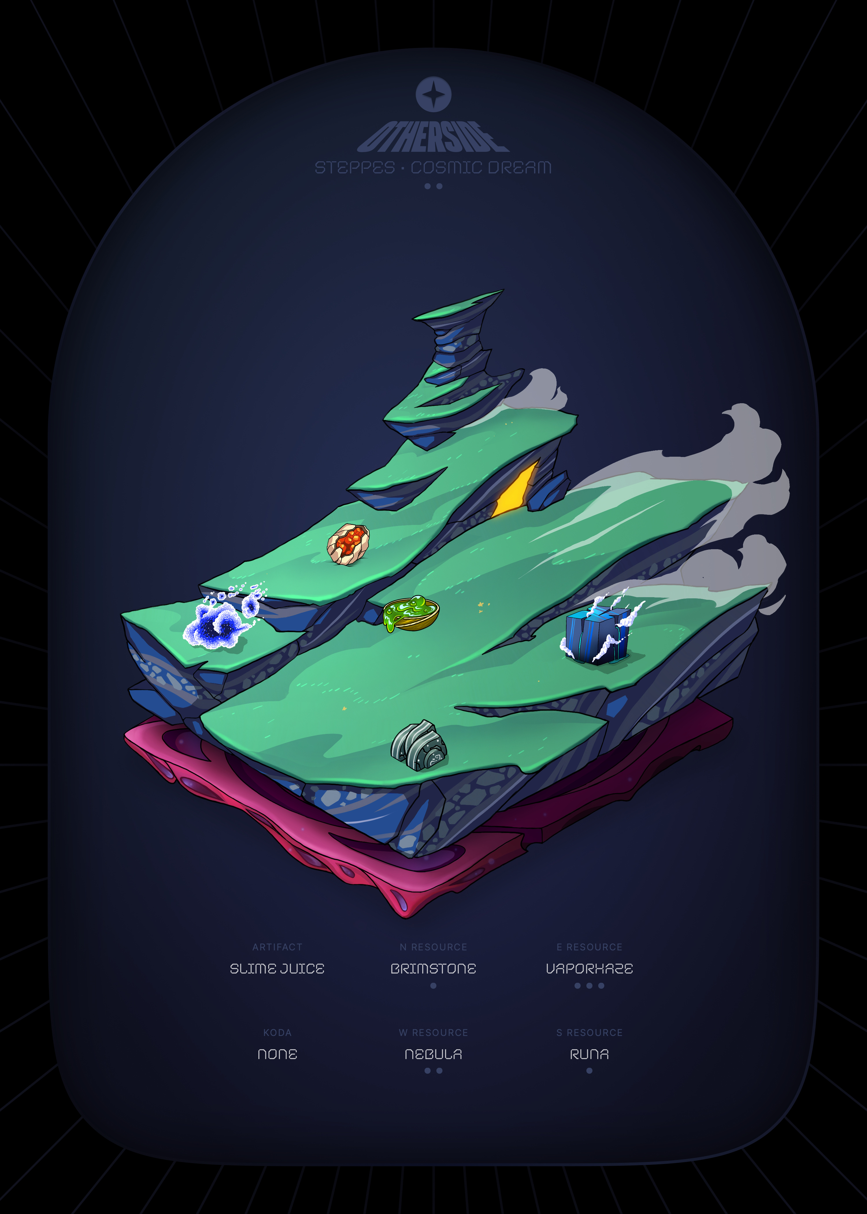 Otherdeed #33203 — Steppes