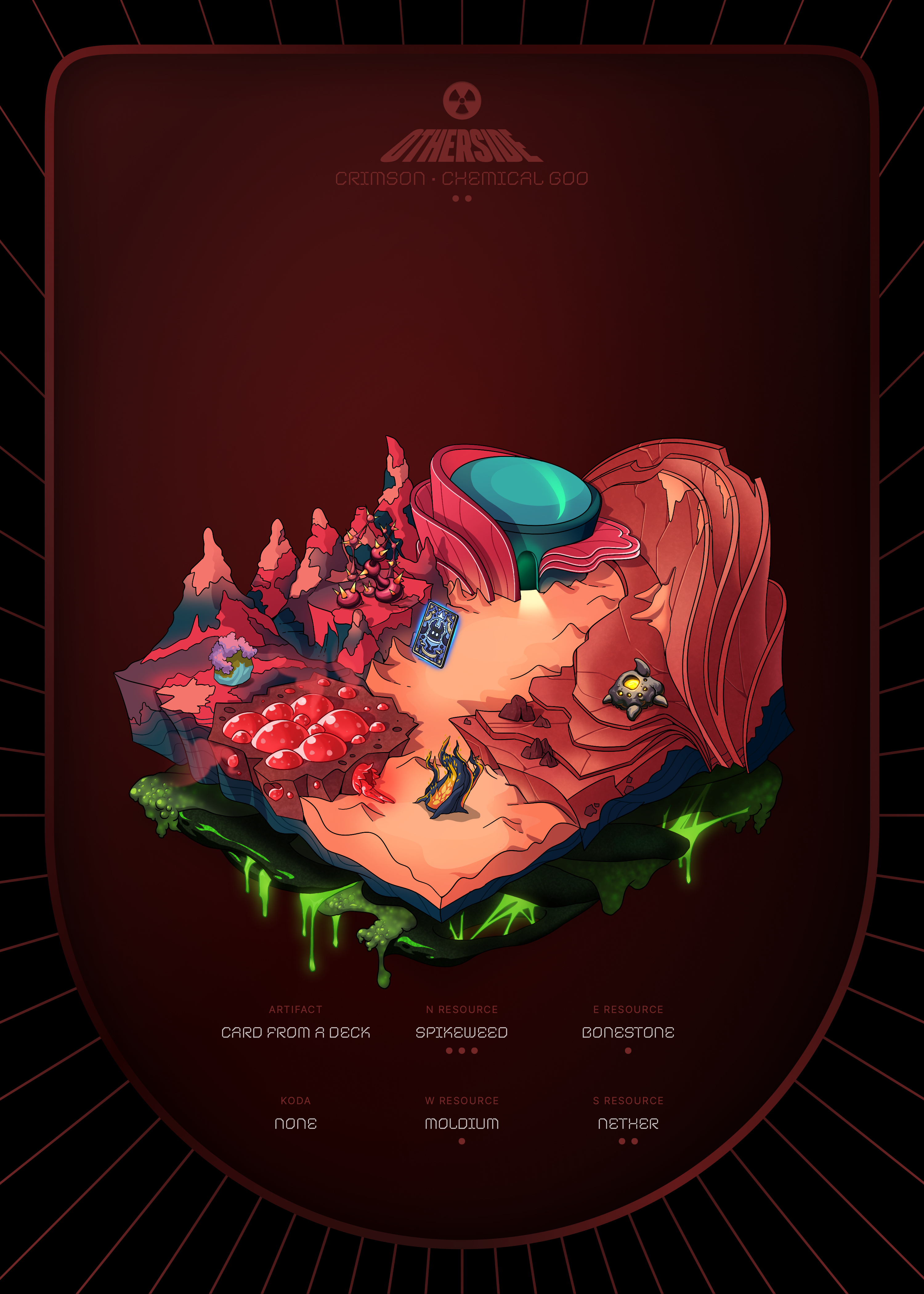 Otherdeed #12043 — Crimson