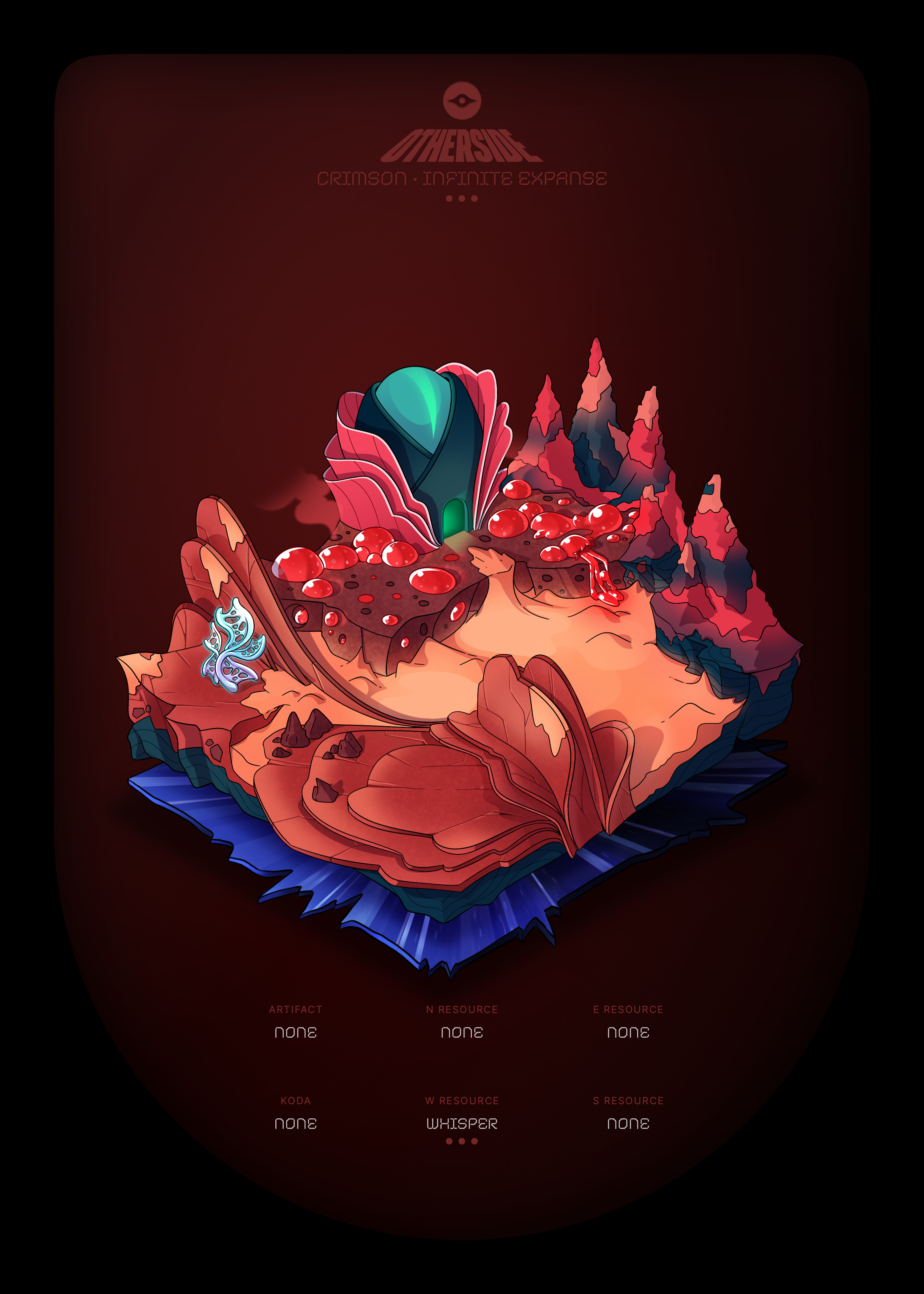 Otherdeed #55314 — Crimson