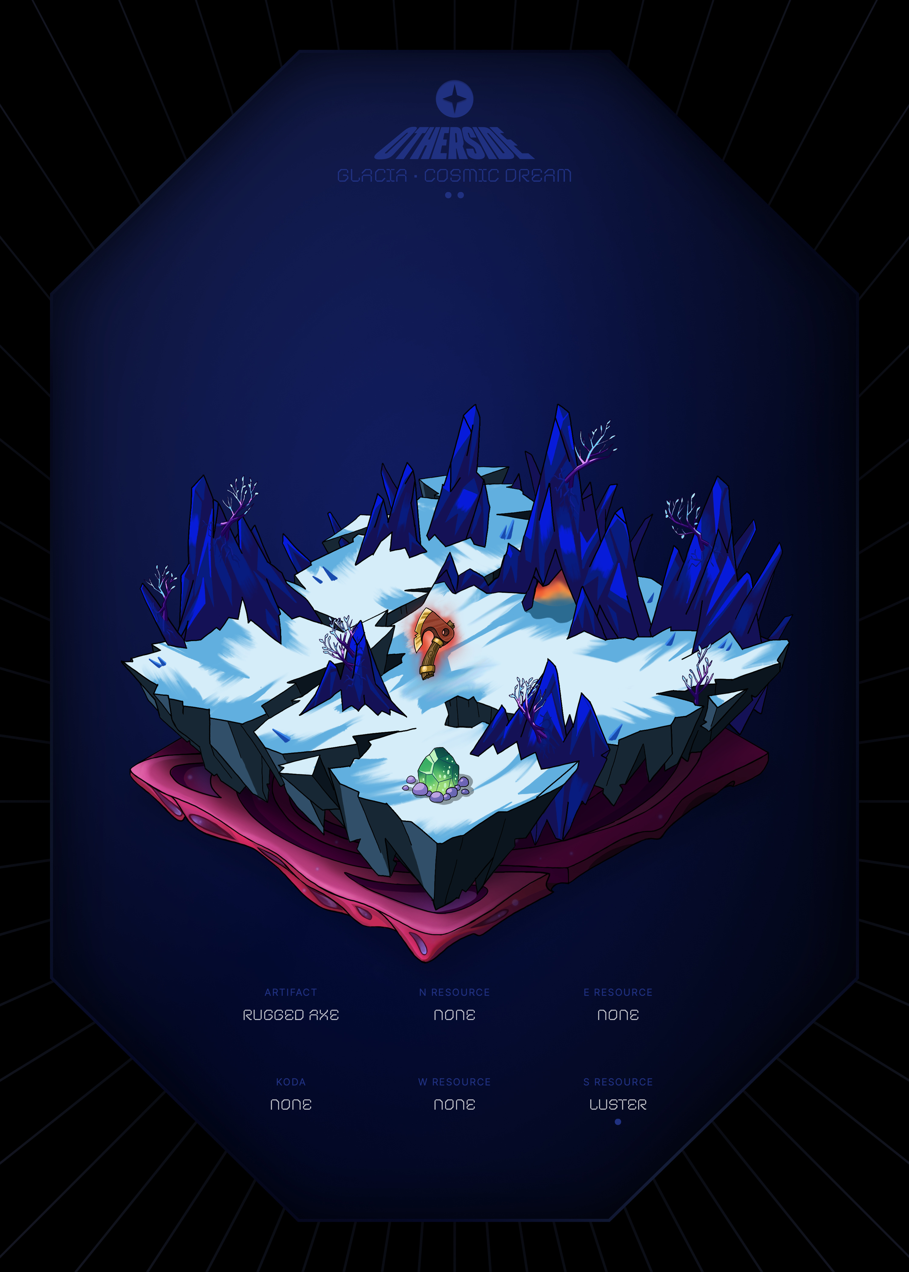 Otherdeed #99329 — Glacia