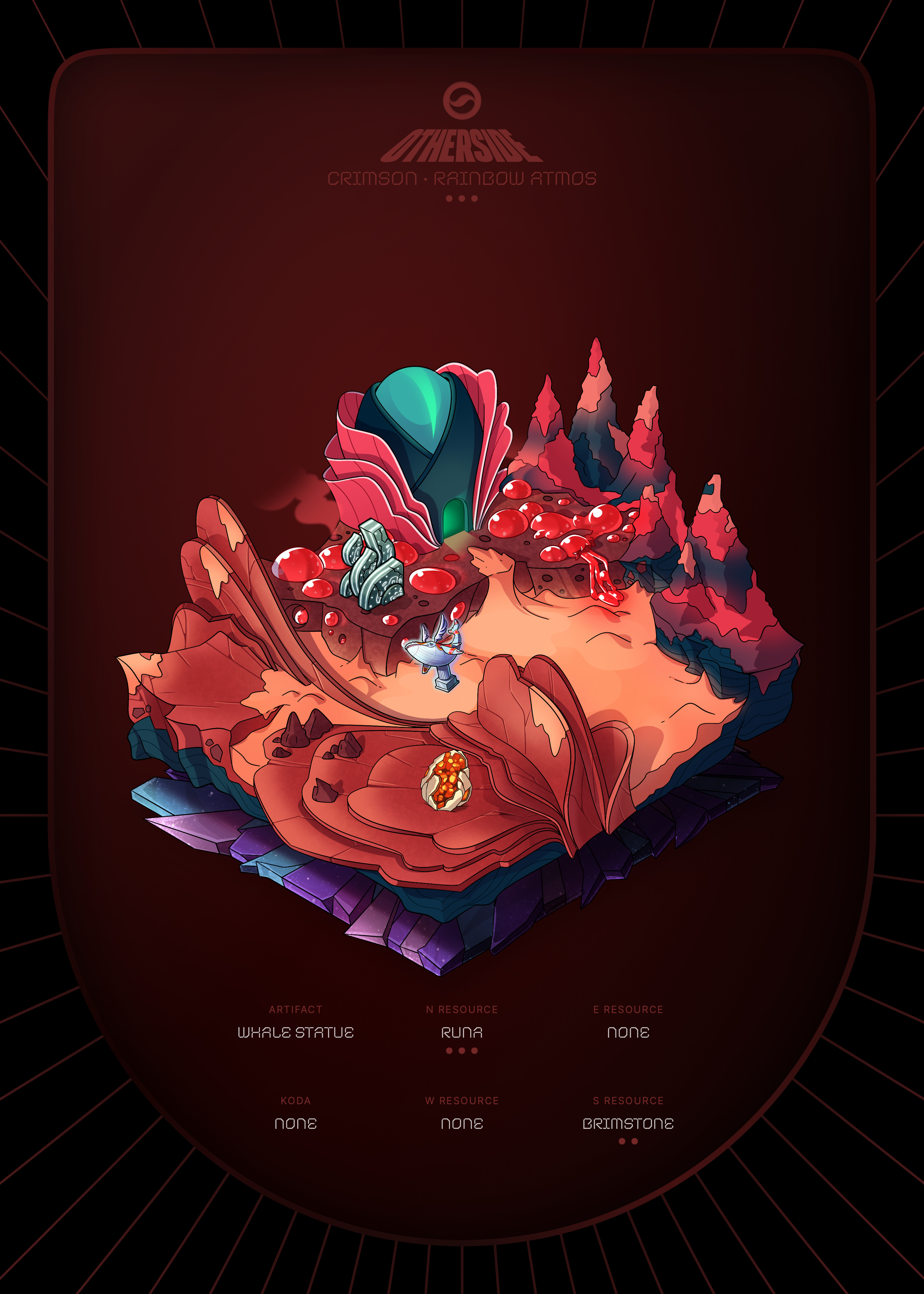 Otherdeed #66427 — Crimson