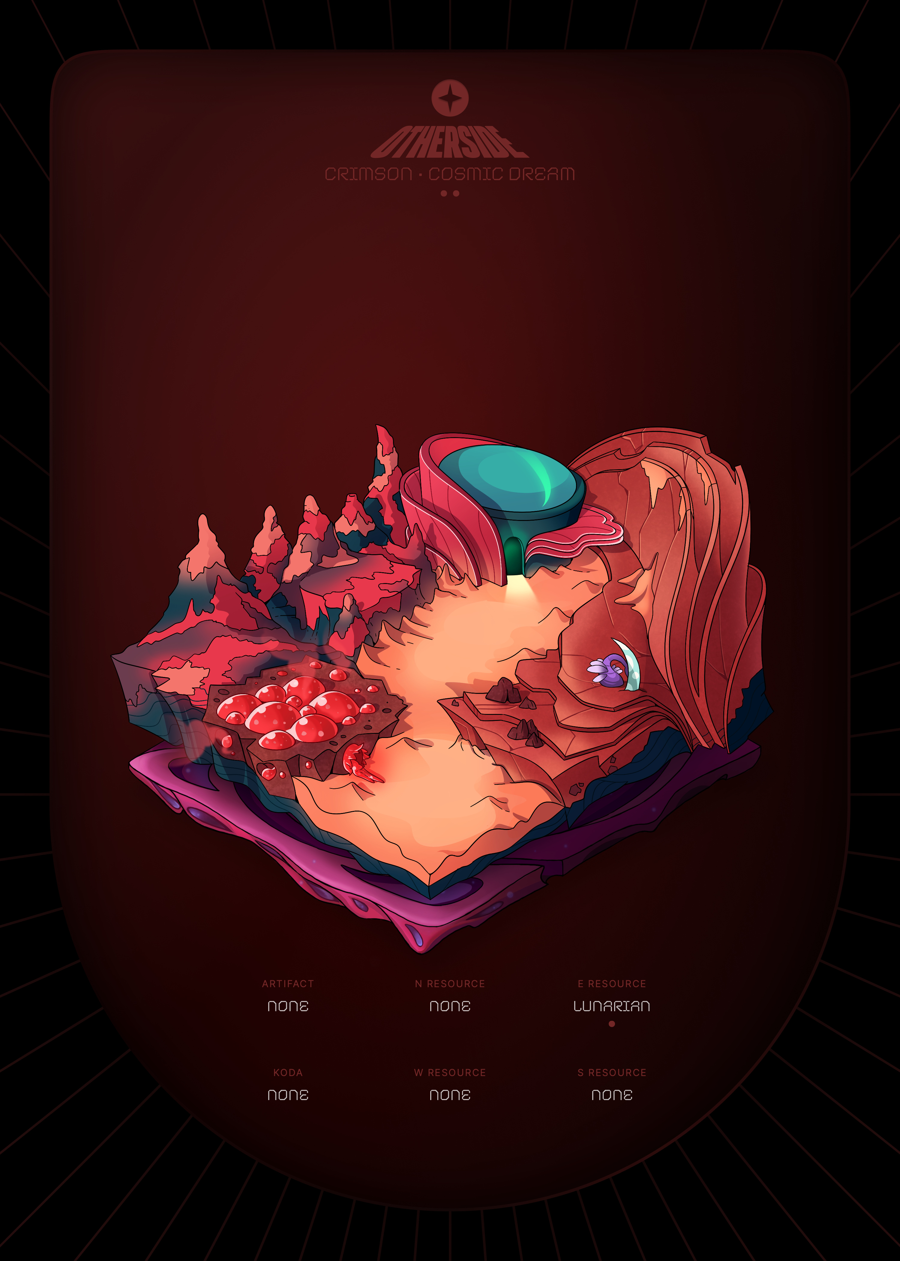 Otherdeed #87627 — Crimson
