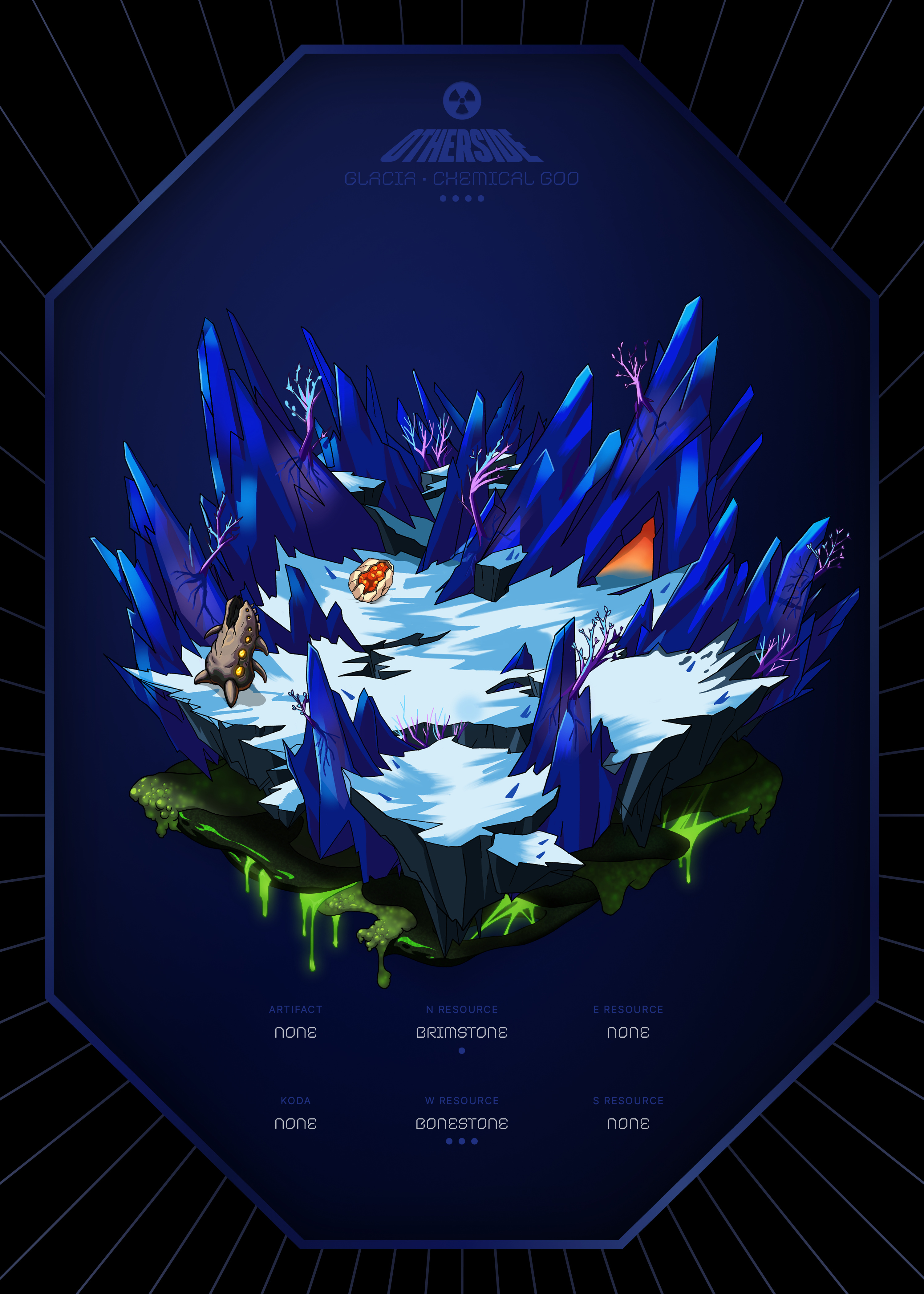 Otherdeed #11707 — Glacia