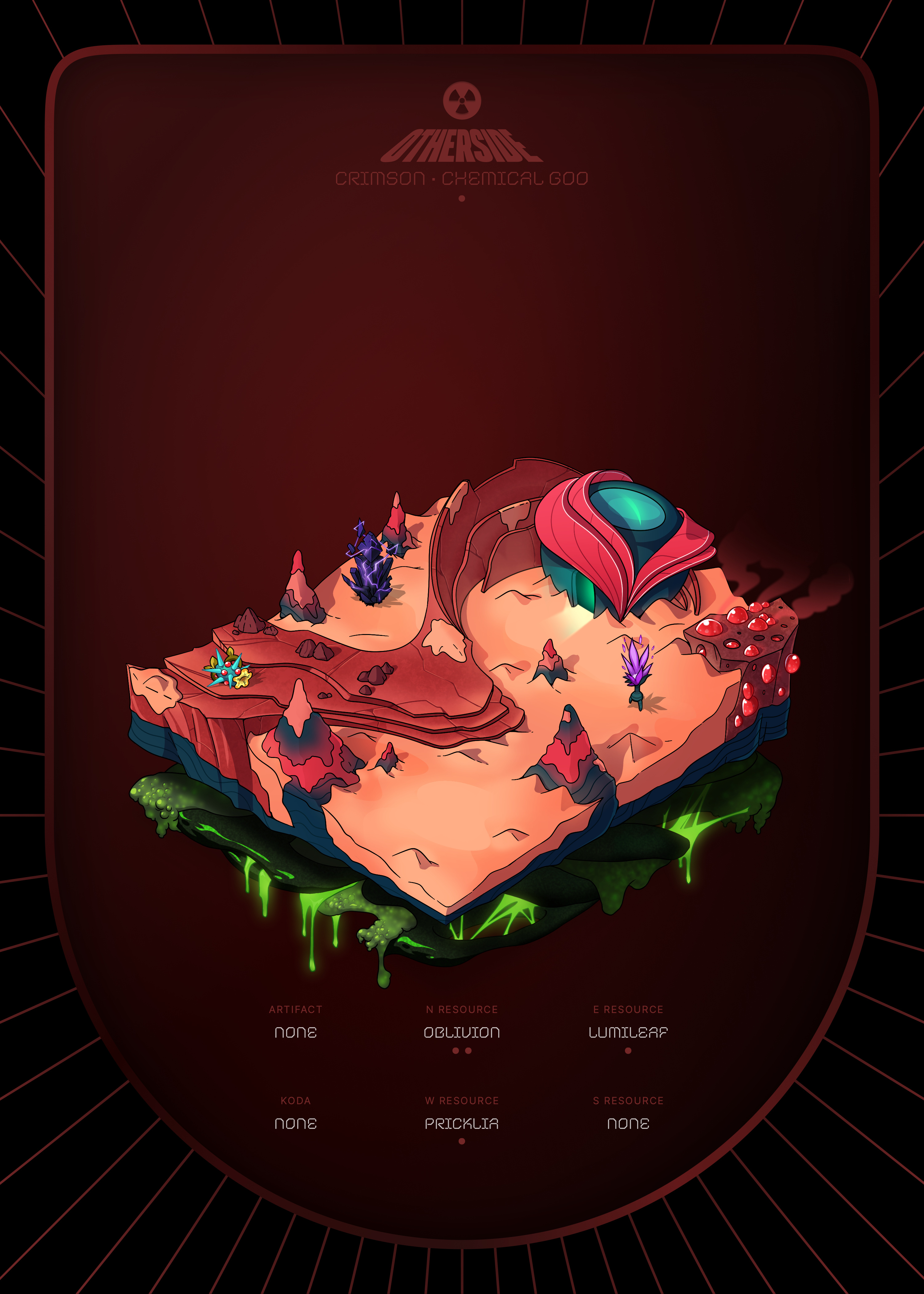 Otherdeed #21038 — Crimson