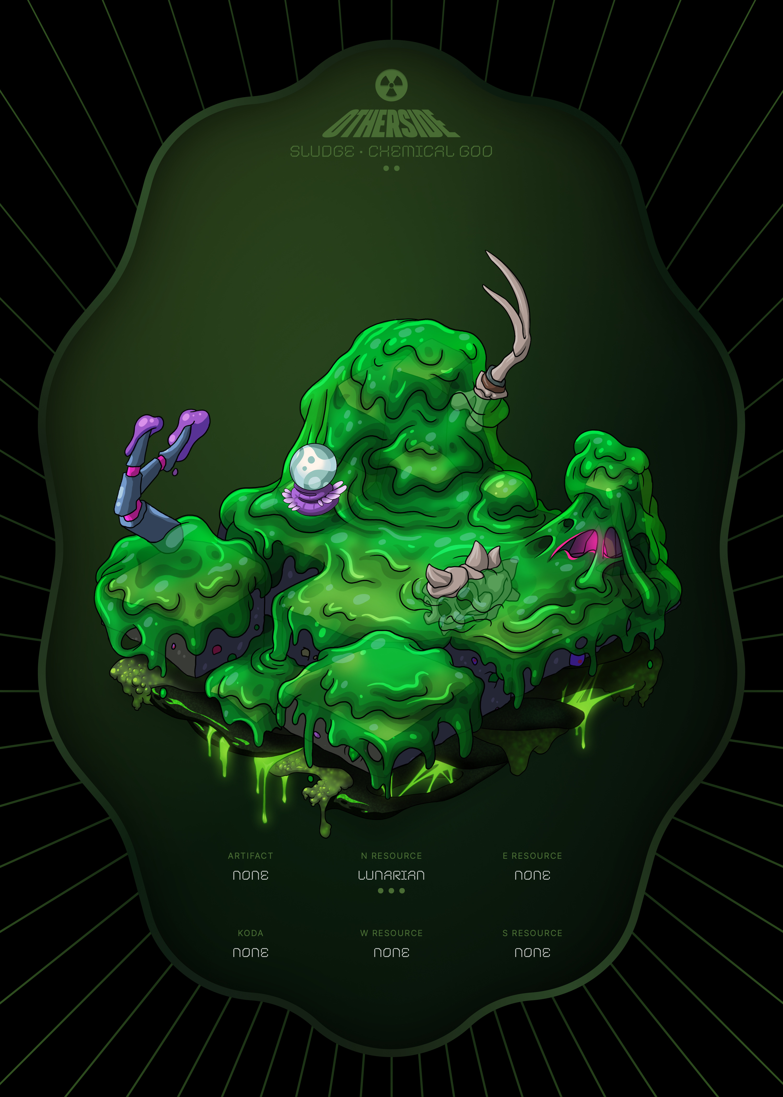 Otherdeed #14401 — Sludge