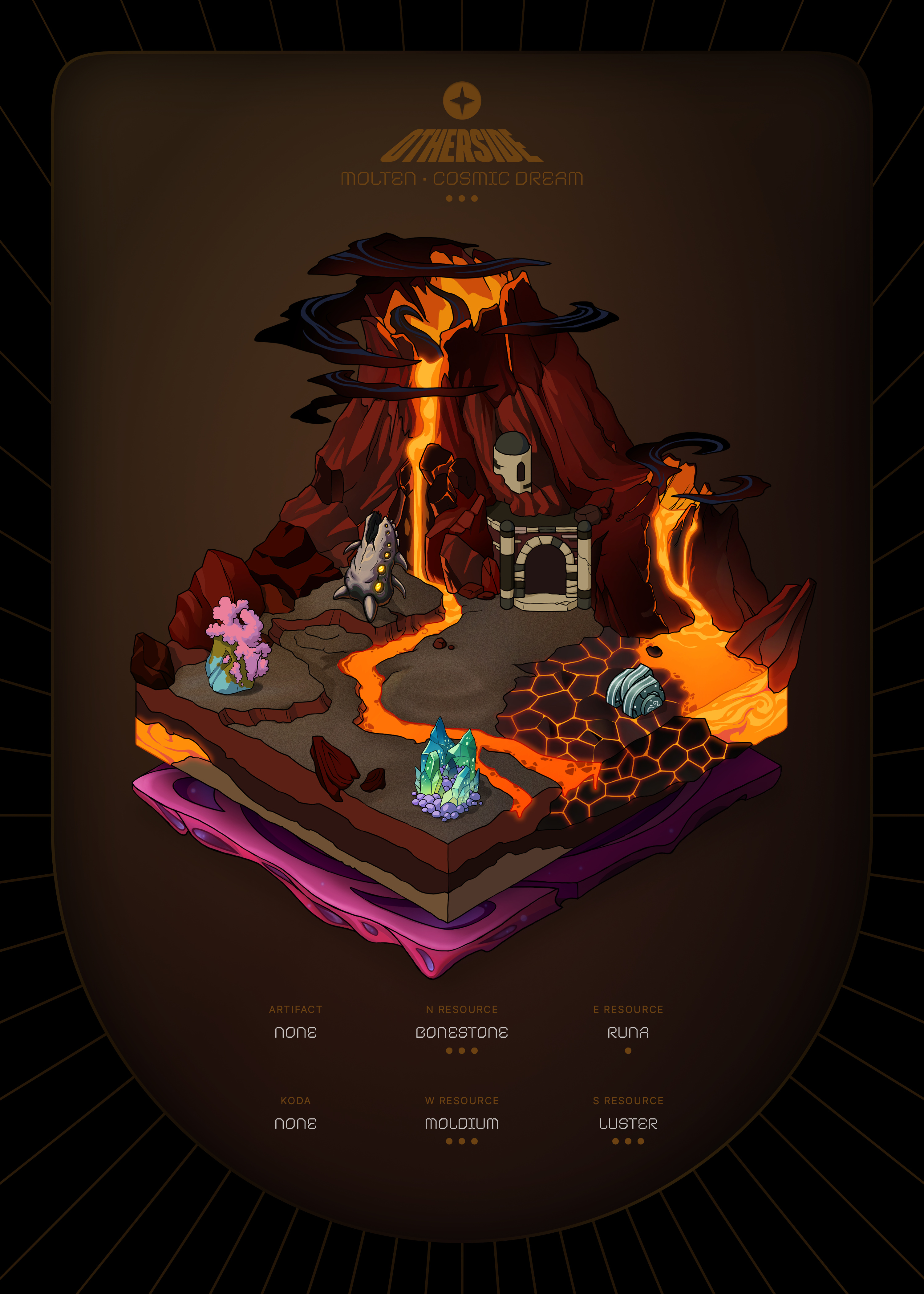 Otherdeed #37478 — Molten