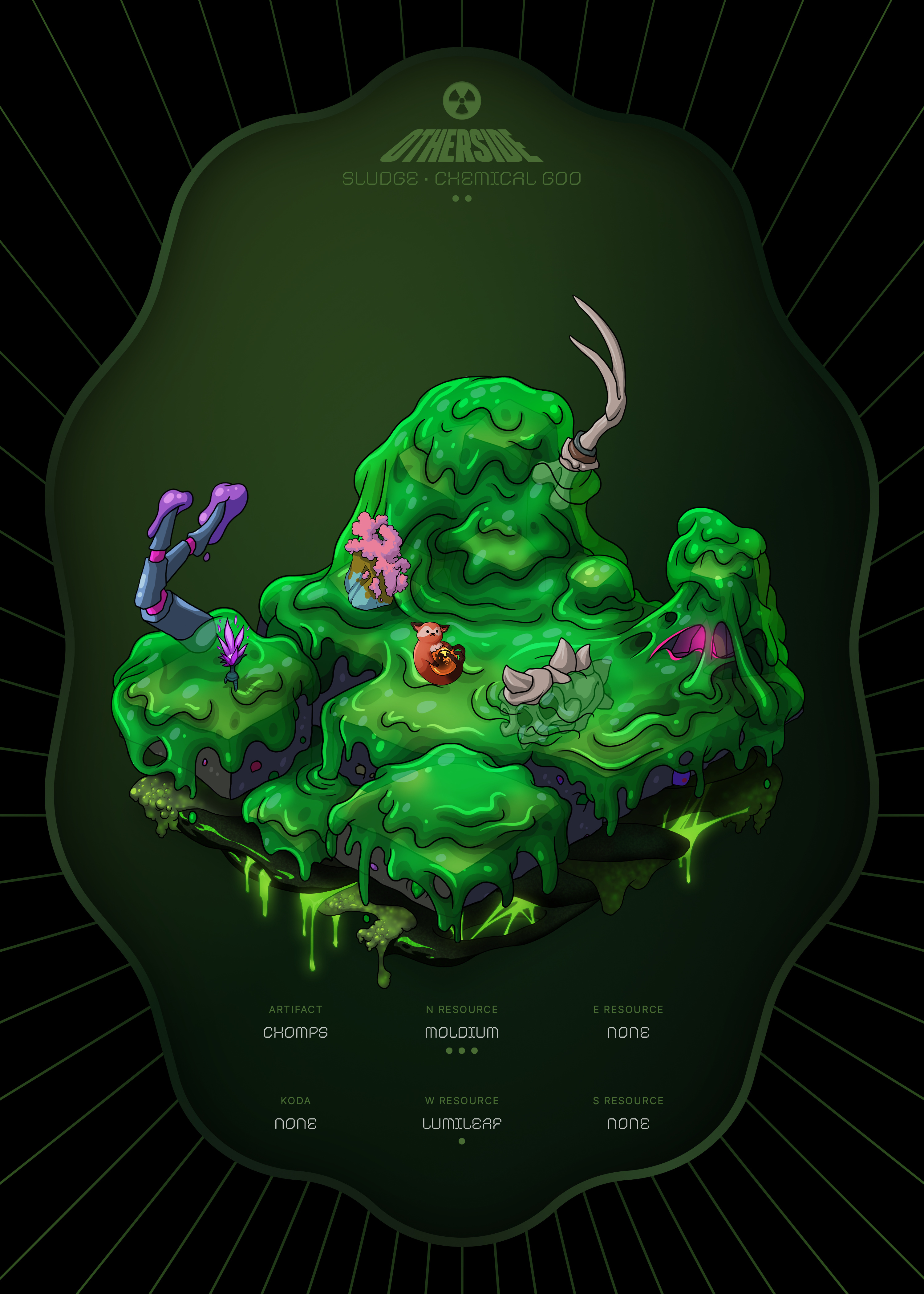Otherdeed #18672 — Sludge