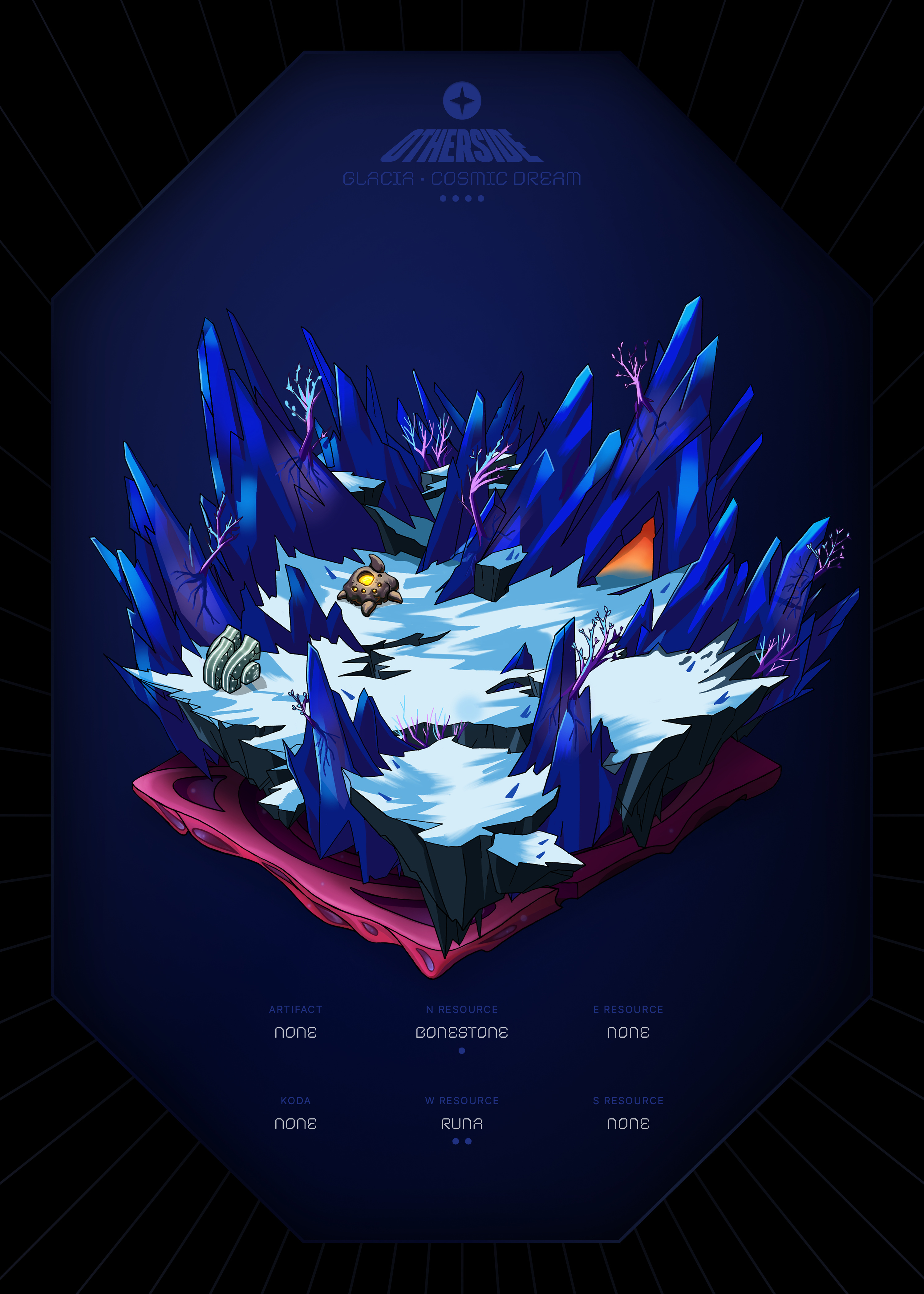 Otherdeed #33817 — Glacia