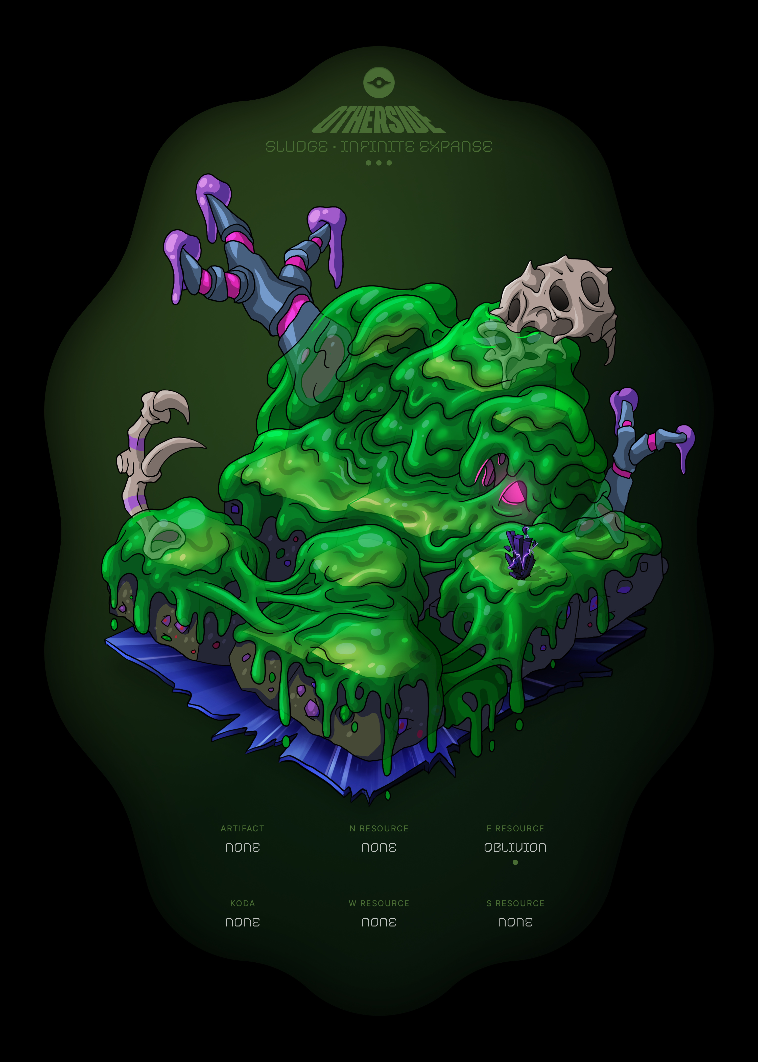 Otherdeed #55194 — Sludge