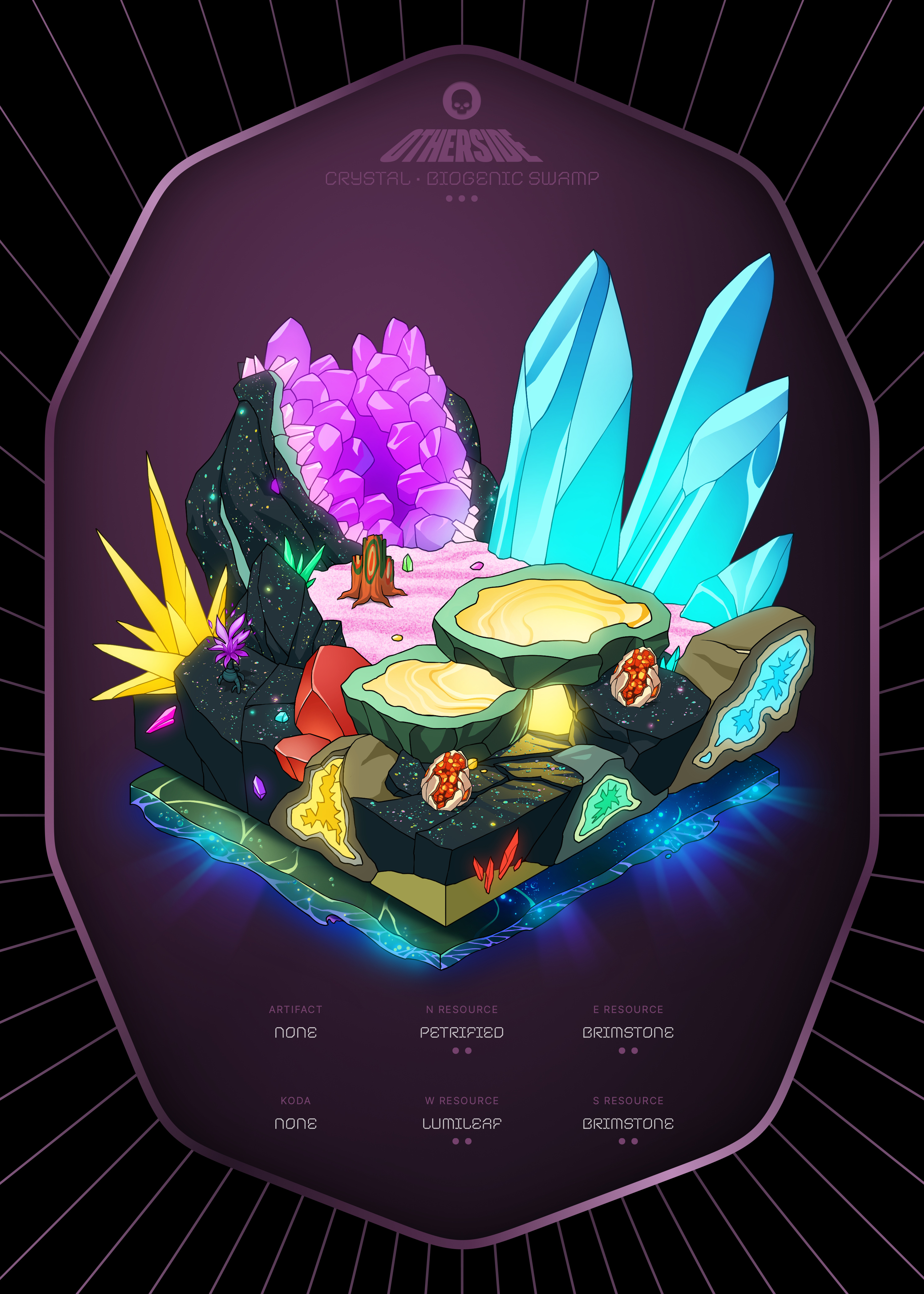 Otherdeed #4548 — Crystal