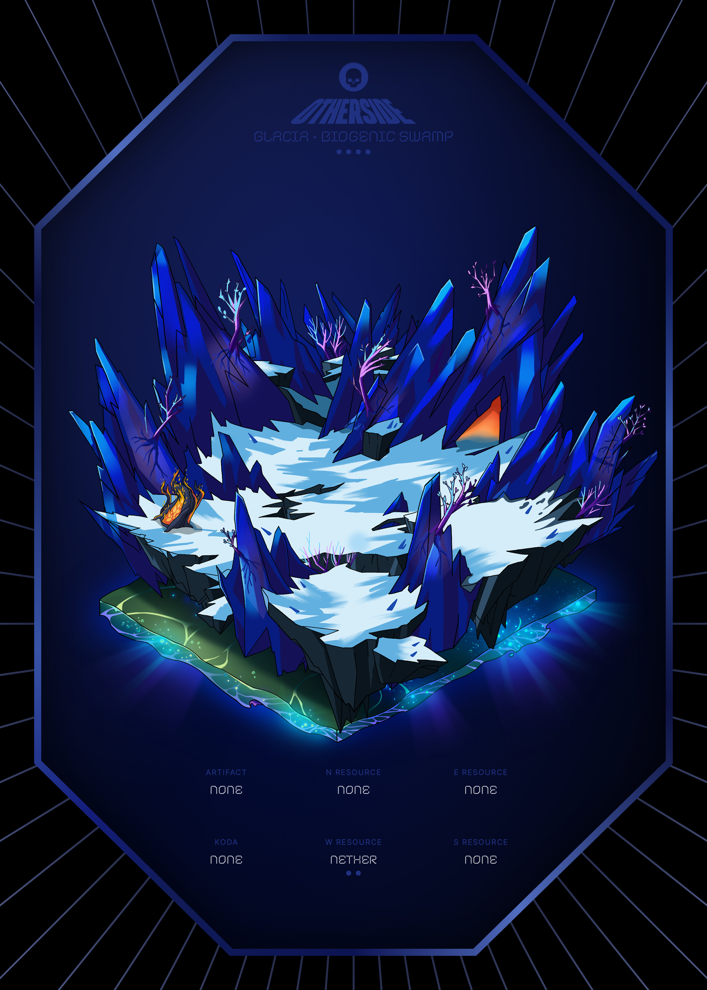 Otherdeed #5497 — Glacia