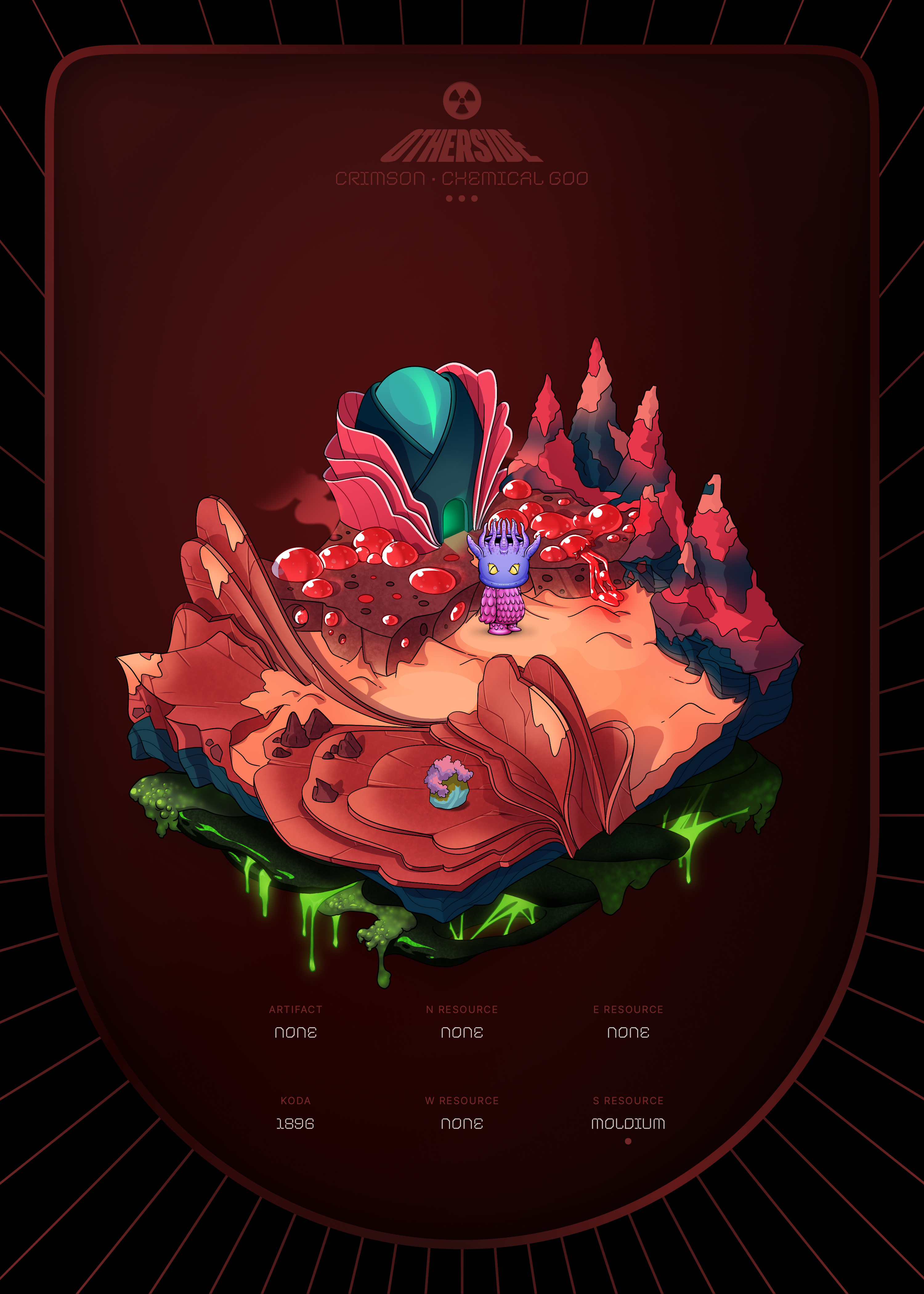 Otherdeed #26228 — Crimson