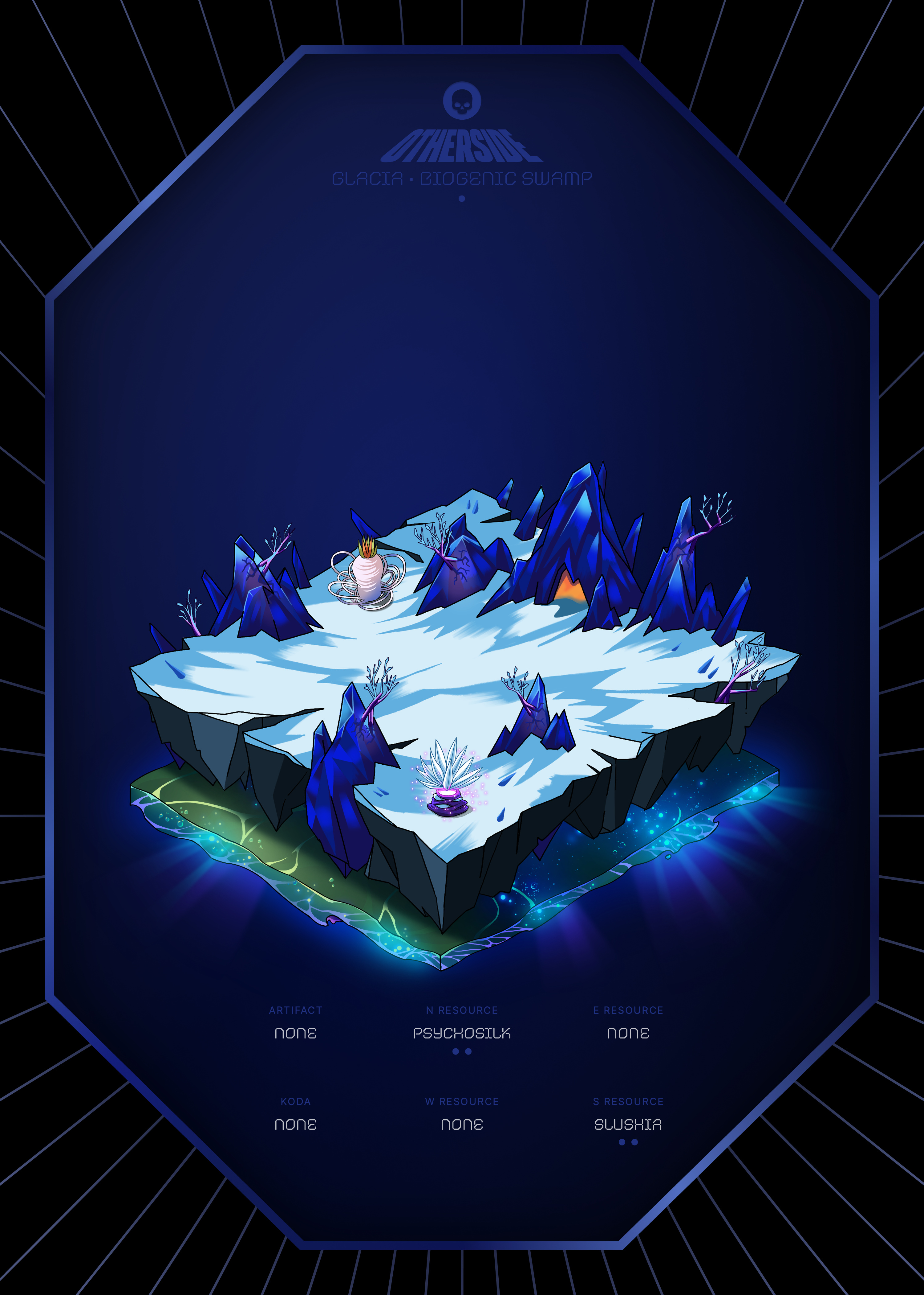 Otherdeed #3880 — Glacia