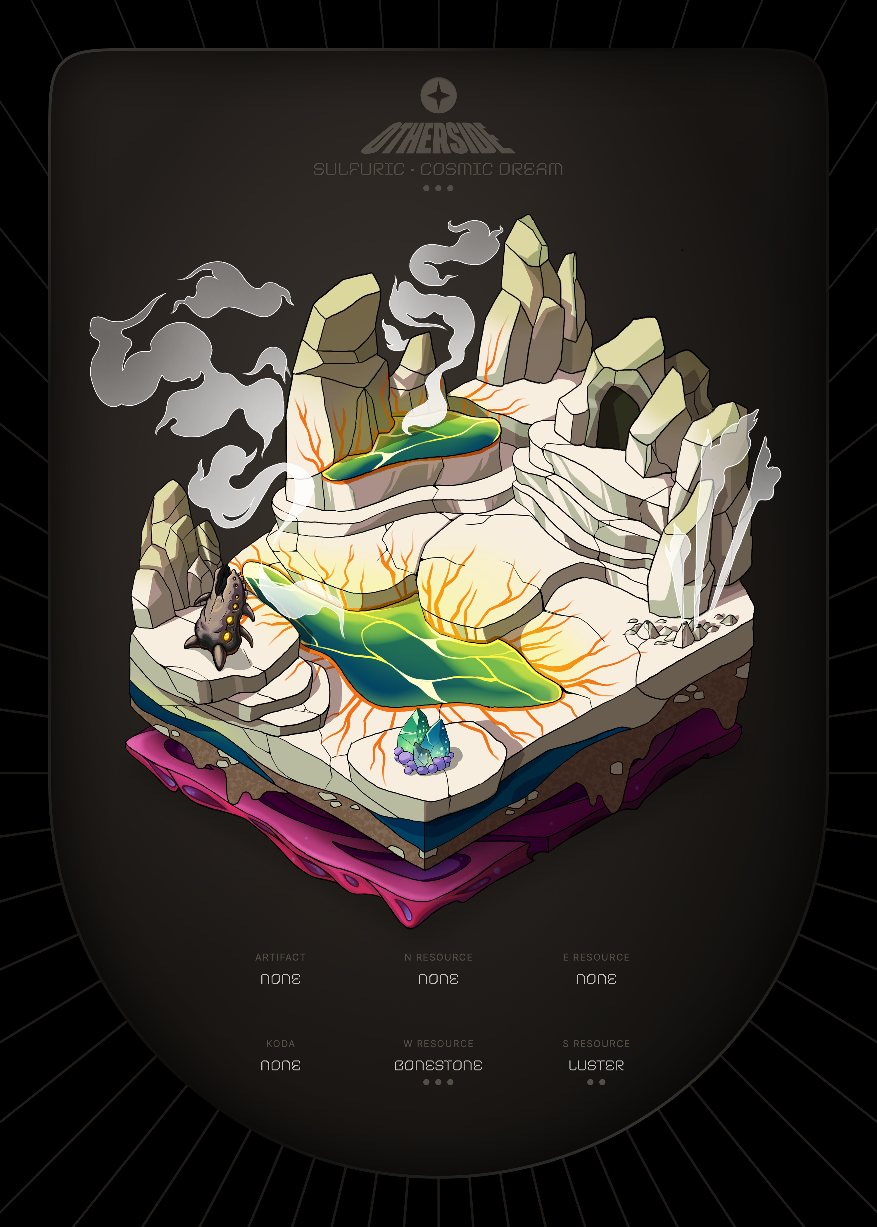 Otherdeed #32987 — Sulfuric