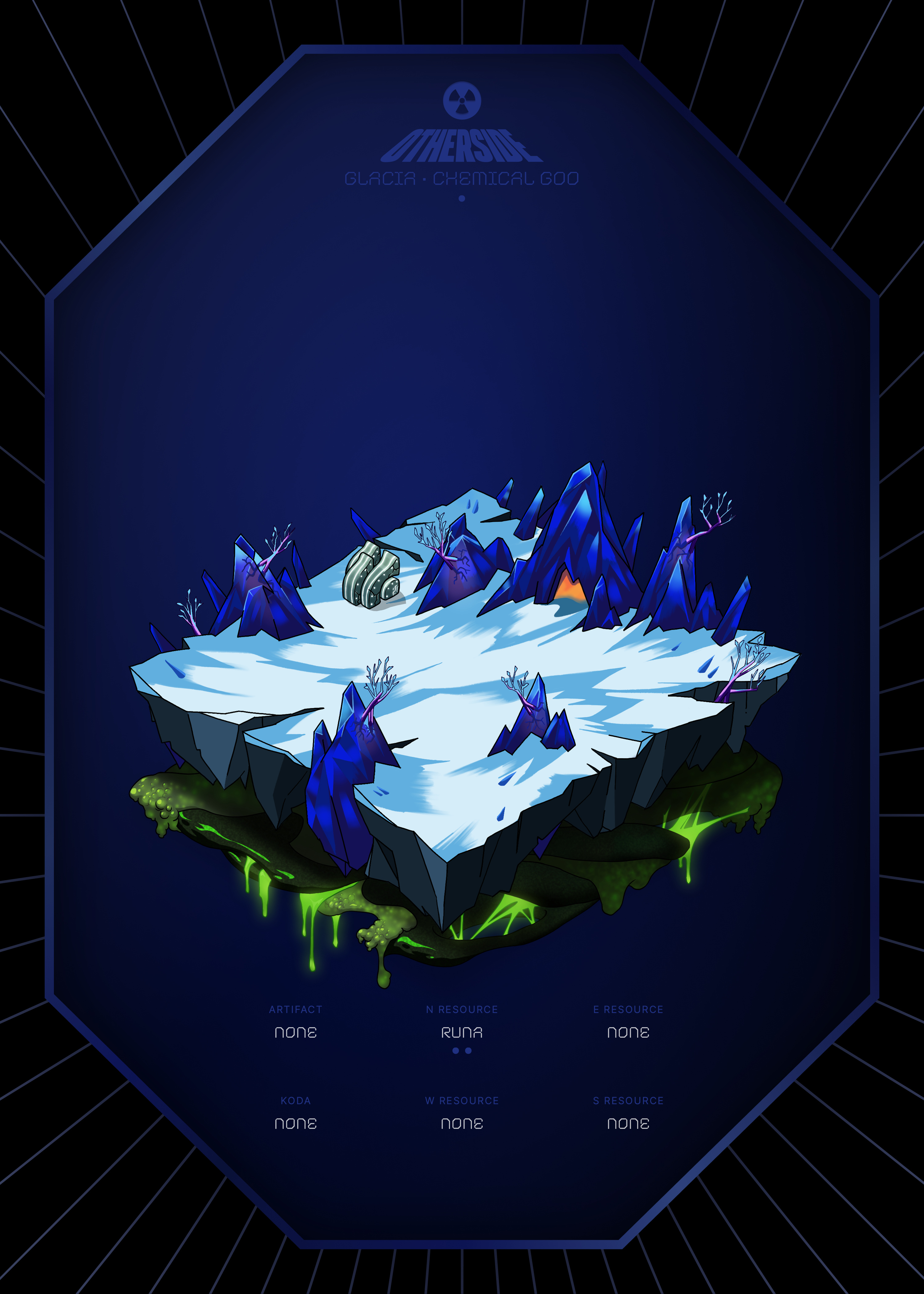 Otherdeed #25639 — Glacia