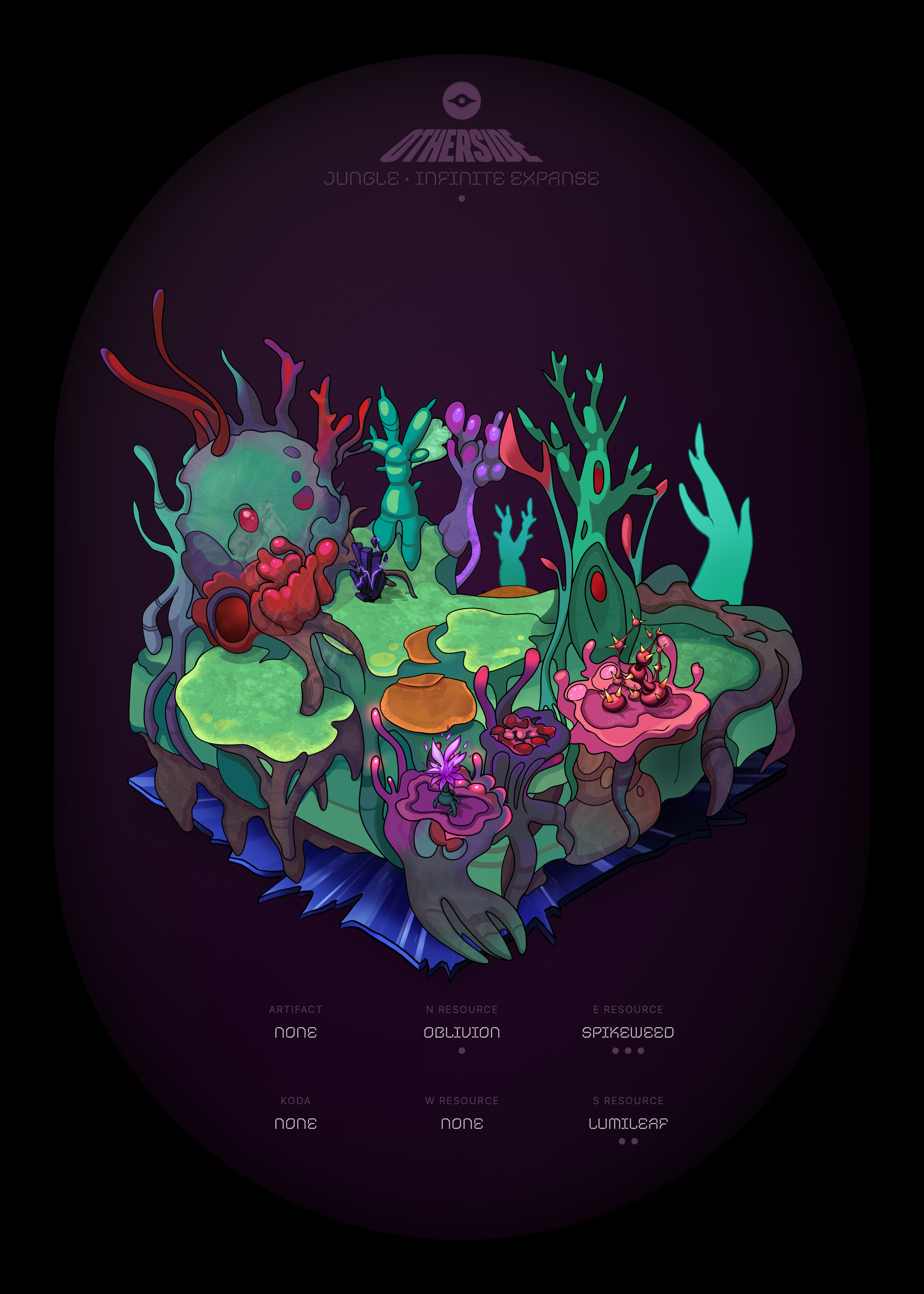 Otherdeed #42140 — Jungle