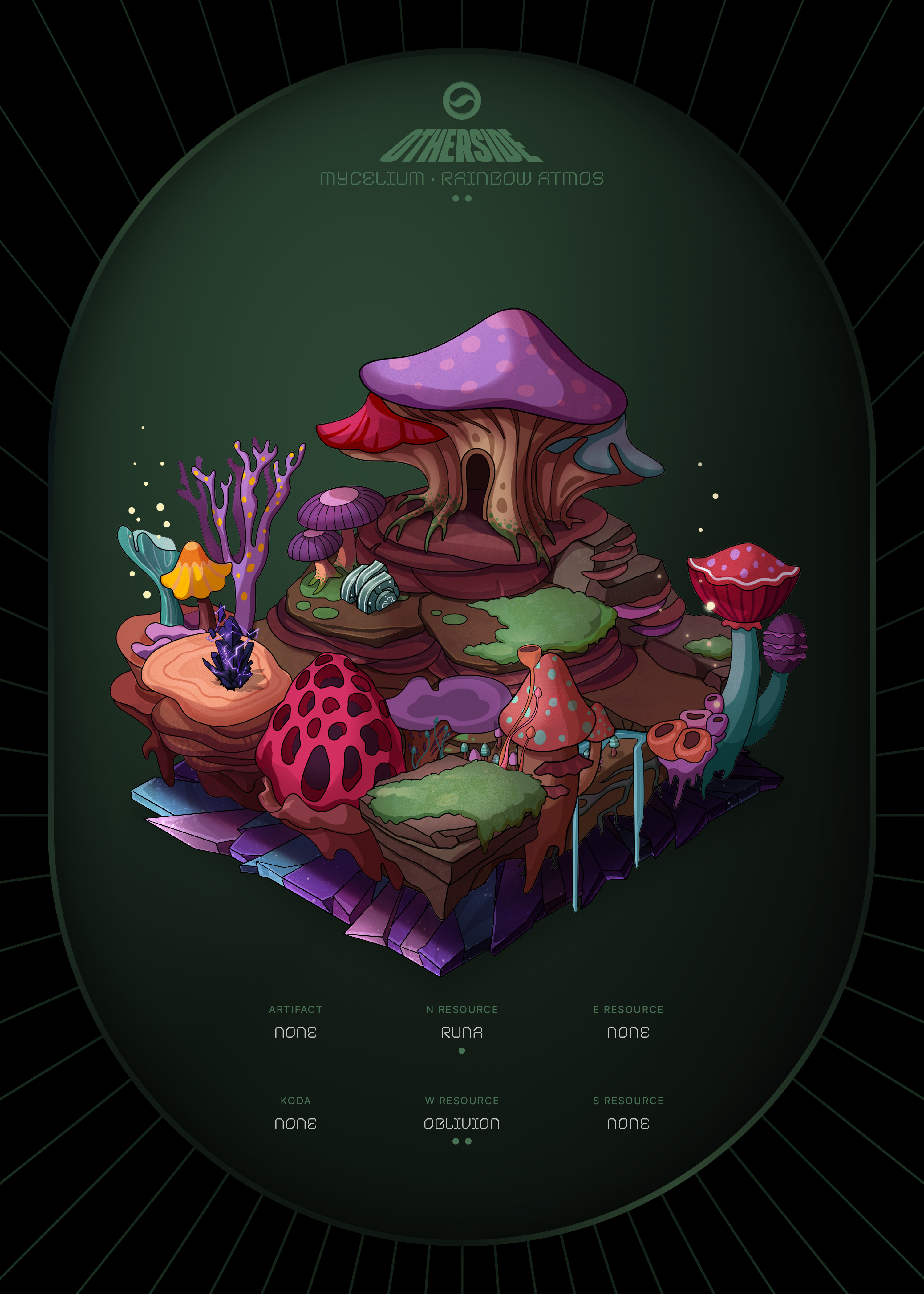 Otherdeed #81166 — Mycelium